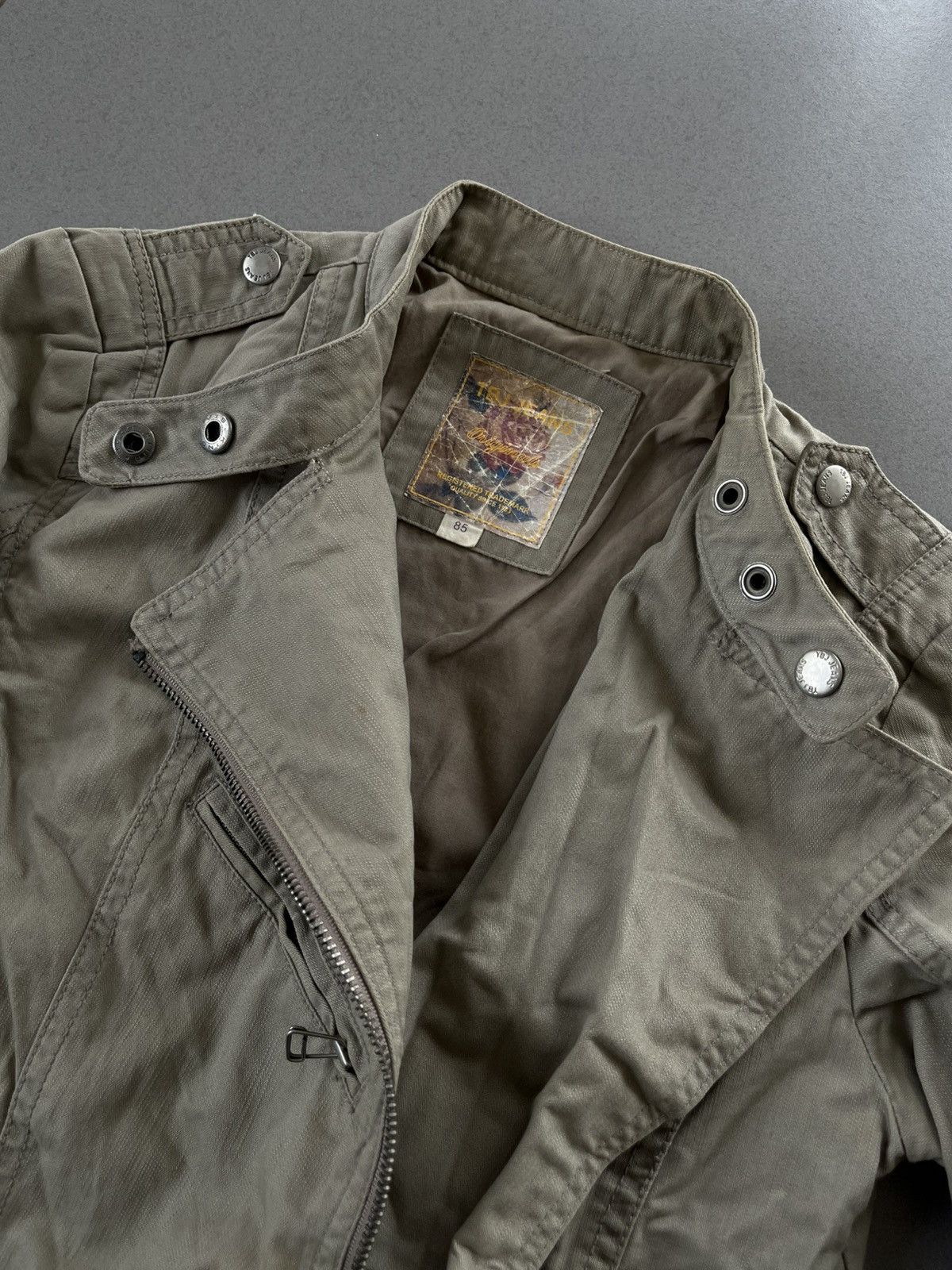 If Six Was Nine JAPANESE TBJ JEANS BONDAGE BIKERS VKEI PUNK STYLE JACKET Size S / US 4 / IT 40 - 4 Thumbnail