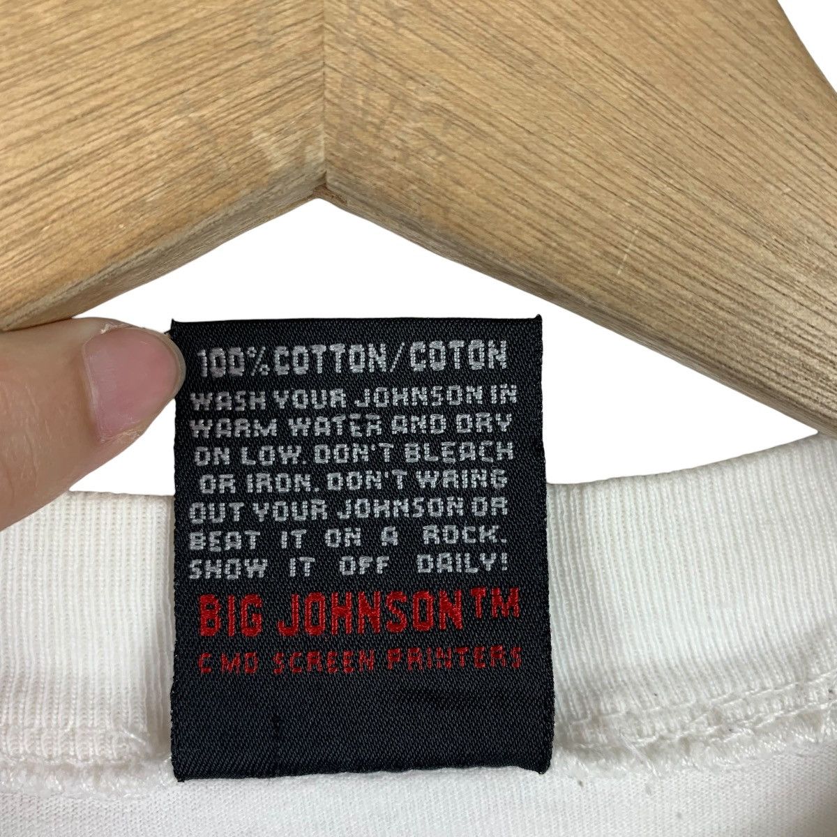 Vintage Vintage BIG JOHNSON Scuba surfing tee Size US L / EU 52-54 / 3 - 12 Thumbnail