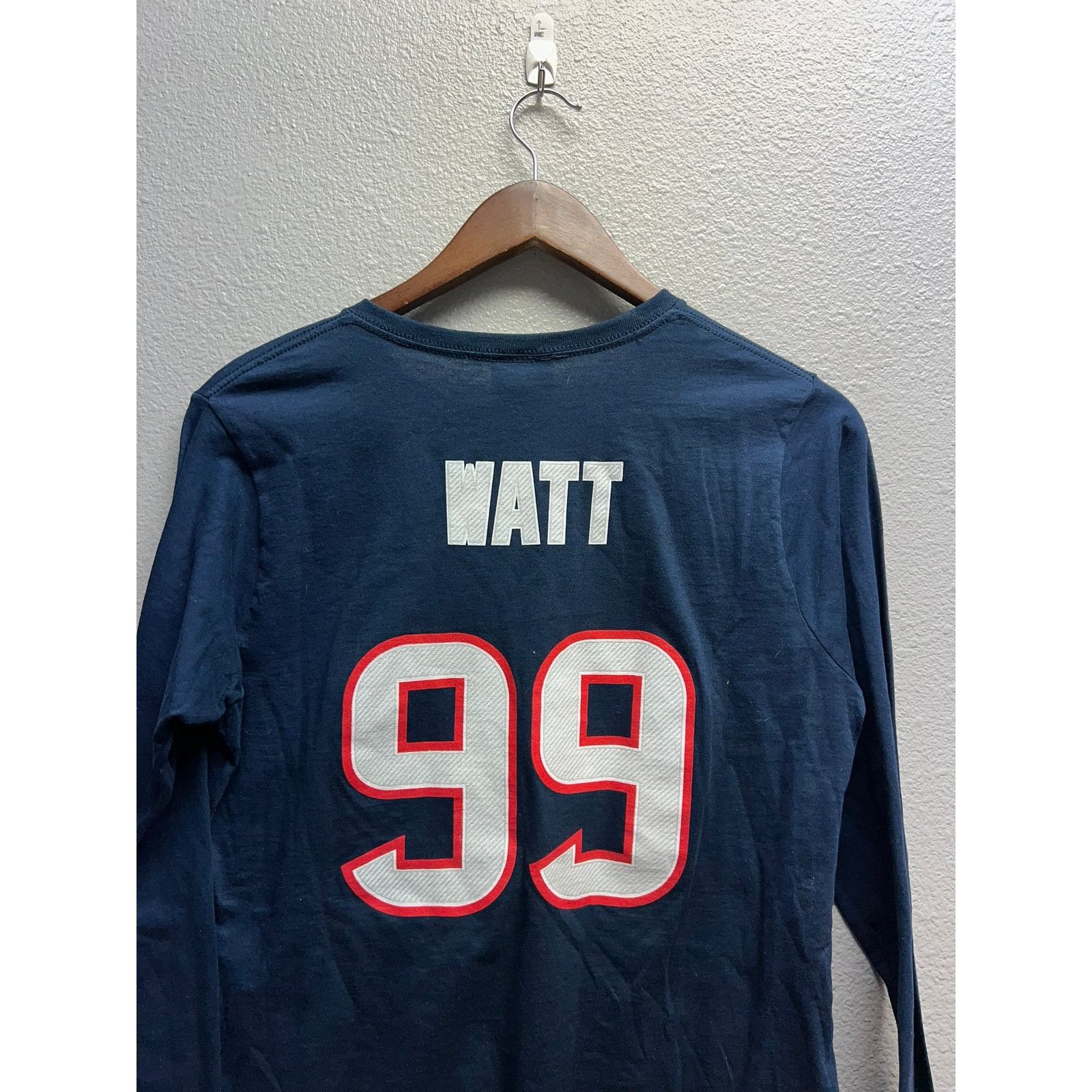 NFL Womens JJ Watt Shirt Houston Texans Long Sleeve NFL Football Size XL / US 12-14 / IT 48-50 - 7 Thumbnail