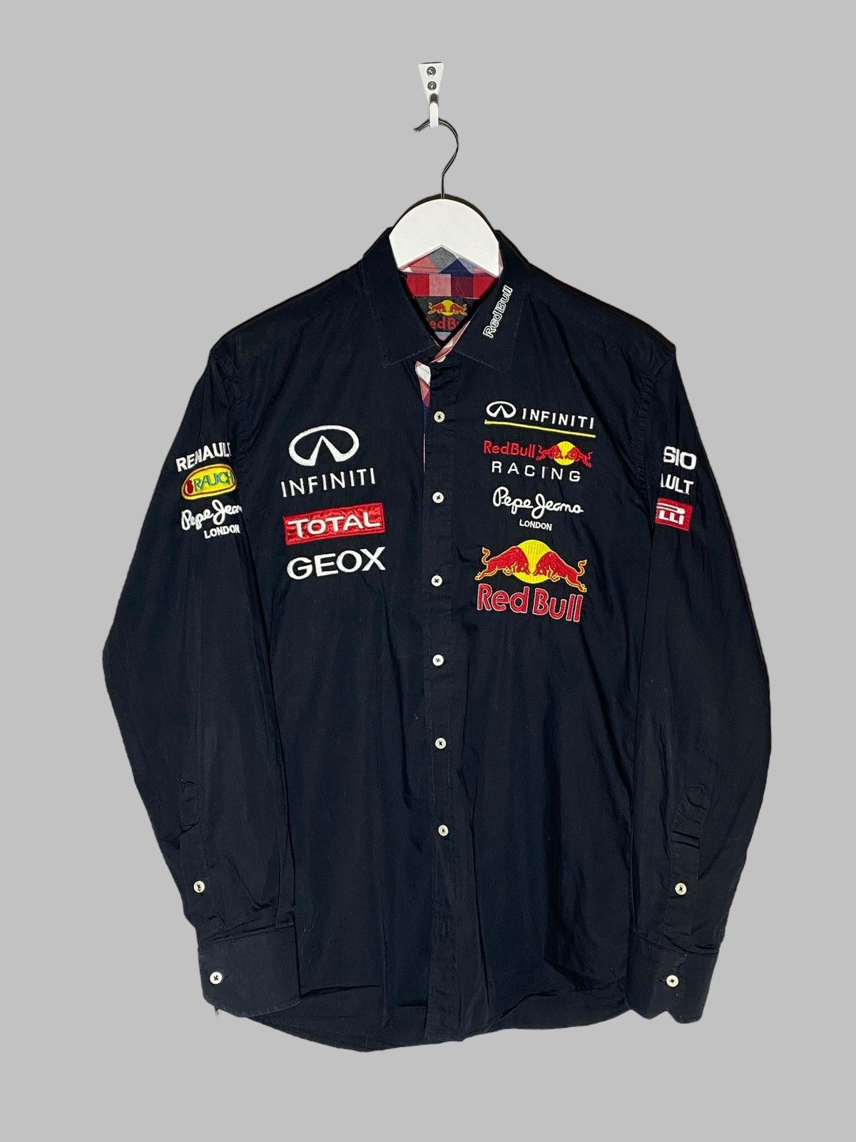 Red Bull Y2k Red Bull Infinity Racing Long Sleeve Shirt Size US M / EU 48-50 / 2 - 1 Thumbnail