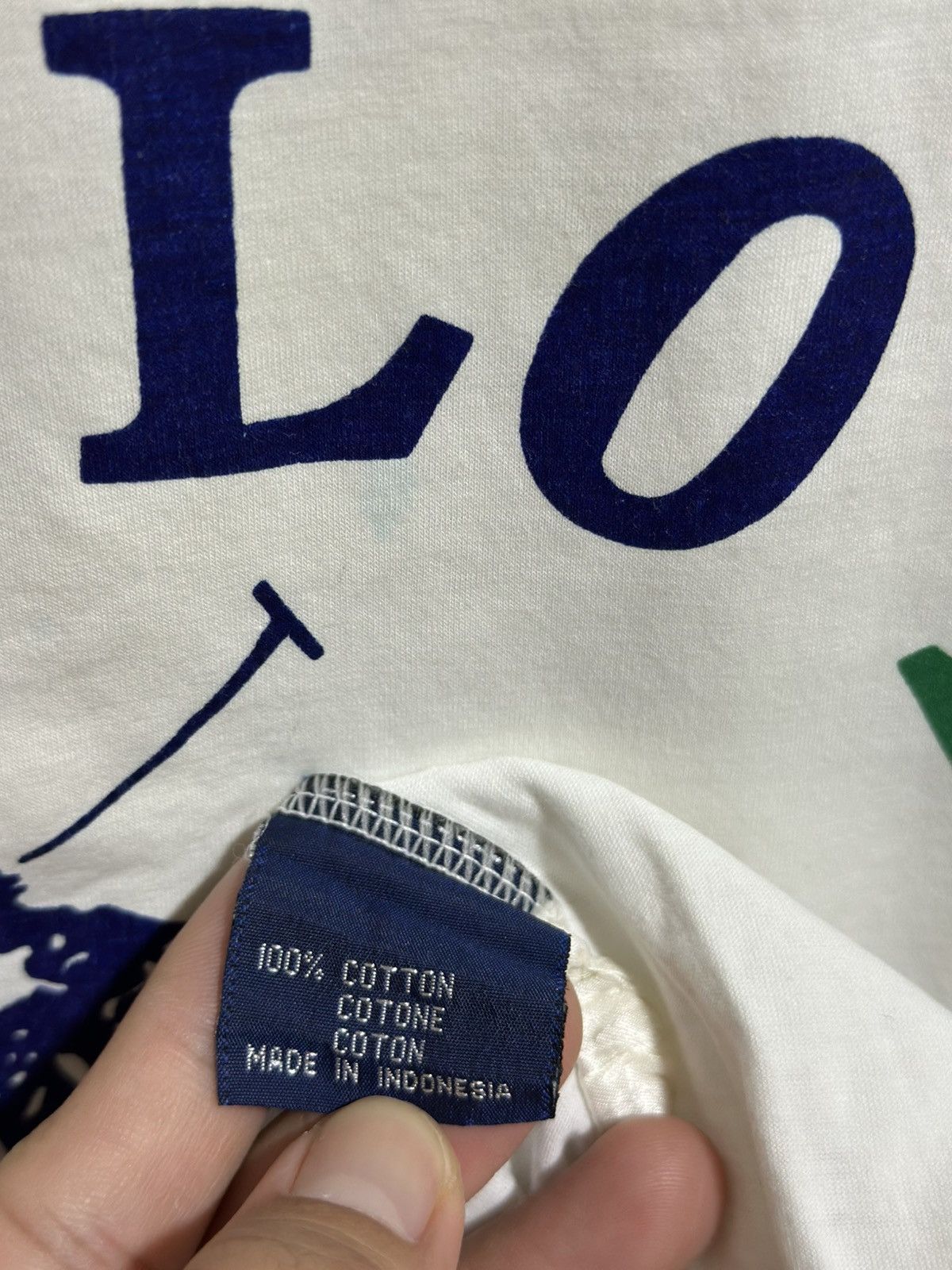 Polo Ralph Lauren Thrashed Vintage Polo Ralph Lauren Faded Tee Size US L / EU 52-54 / 3 - 5 Thumbnail