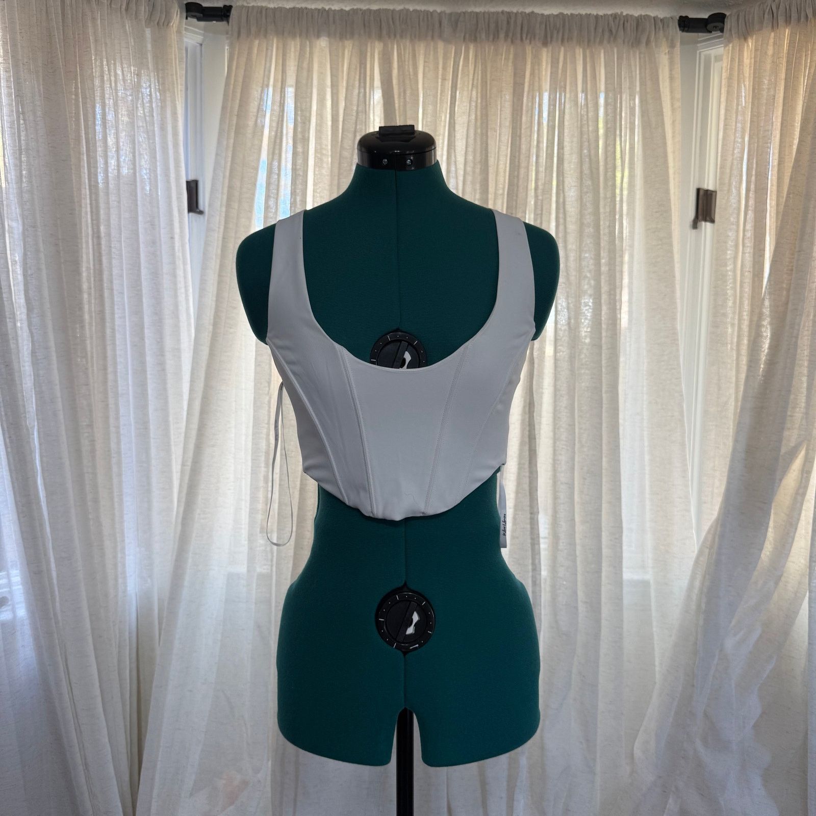 For Love & Lemons For Love & Lemons Structured Corset Top | Sz M, NWT Size M / US 6-8 / IT 42-44 - 2 Thumbnail