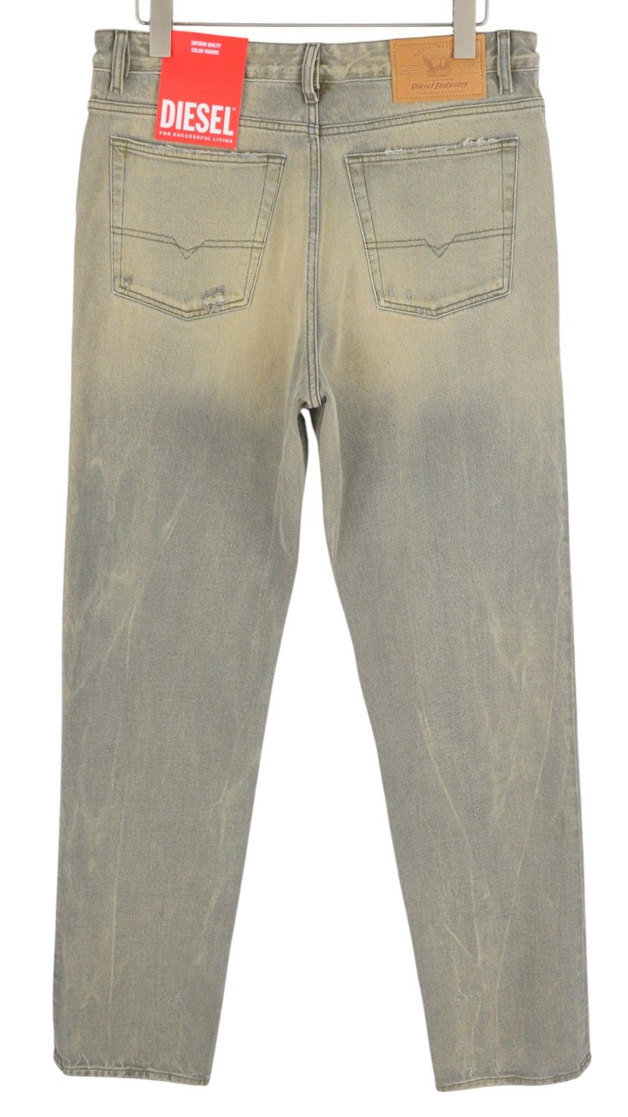 Diesel 1955 09D87 W34/L34 Aged Look Regular Straight 85423 Size US 34 / EU 50 - 2 Thumbnail