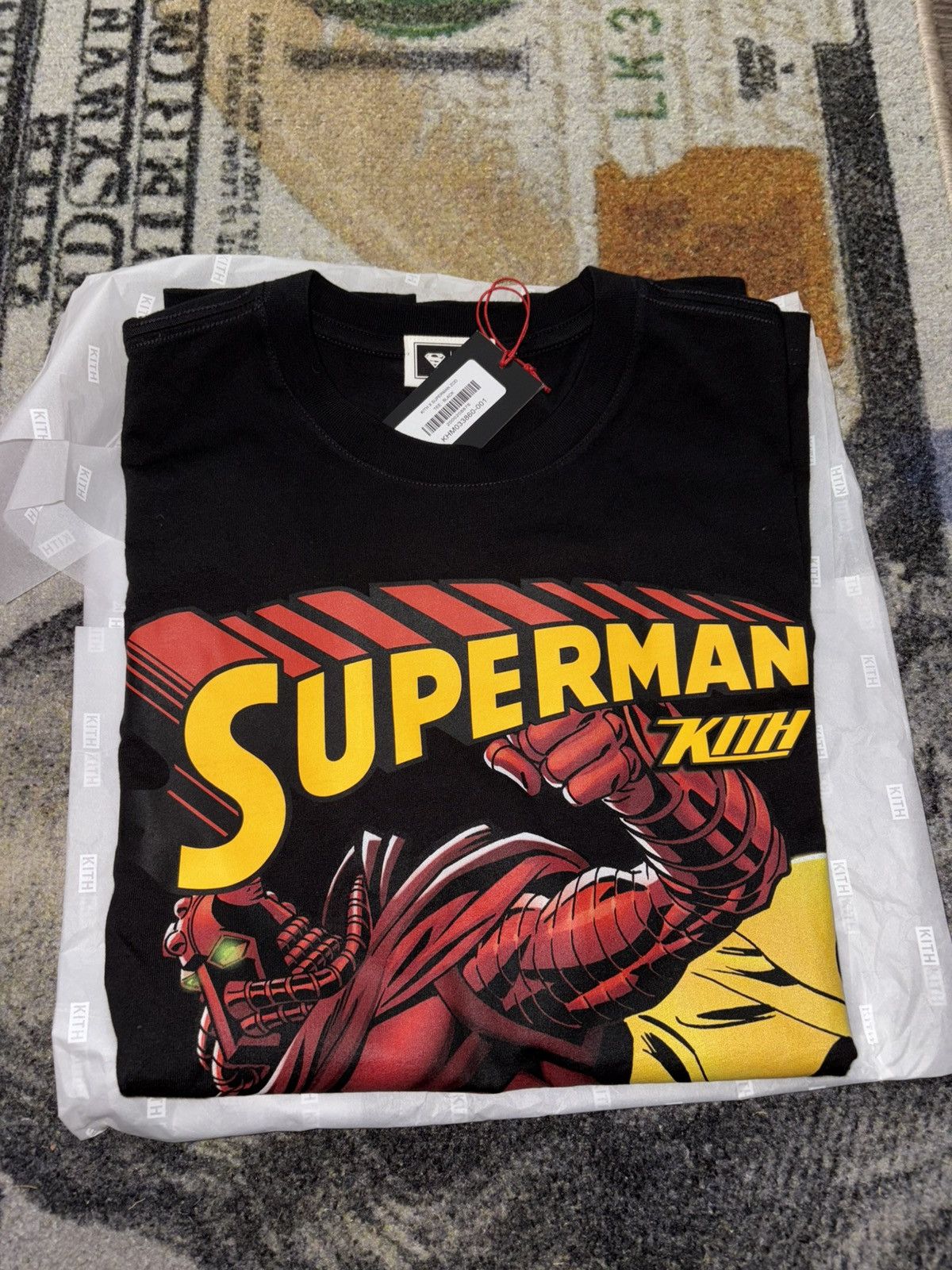 ☆ KITH x SUPERMAN ‘Booth’ コラボTシャツ ☆ Superman | Kith Booth Vintage Tee - White PH