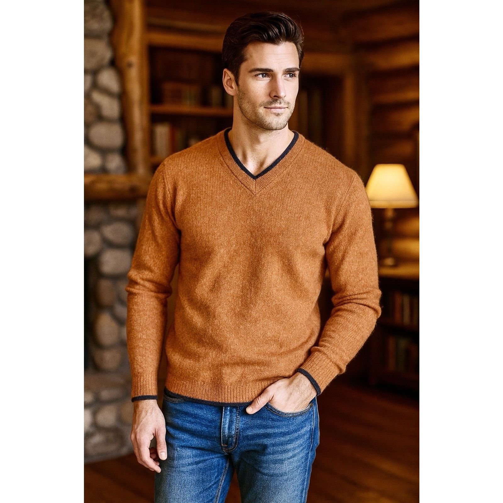 Sears Sears Vintage Wool Blend Men’sSweater Size M Preppy Outdoor Size US M / EU 48-50 / 2 - 1 Thumbnail