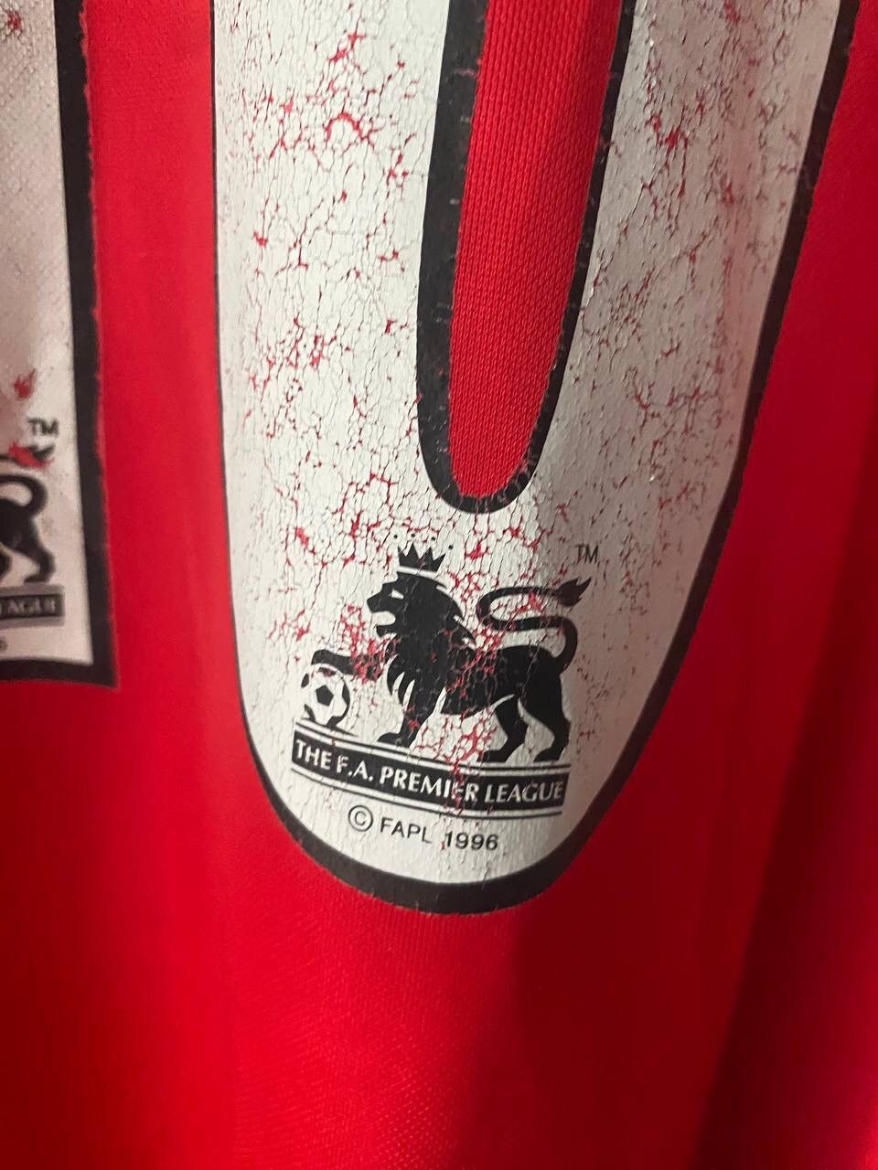 Nike Soccer jersey Arsenal London 1998 Bergkamp vintage Nike Size US M / EU 48-50 / 2 - 12 Thumbnail