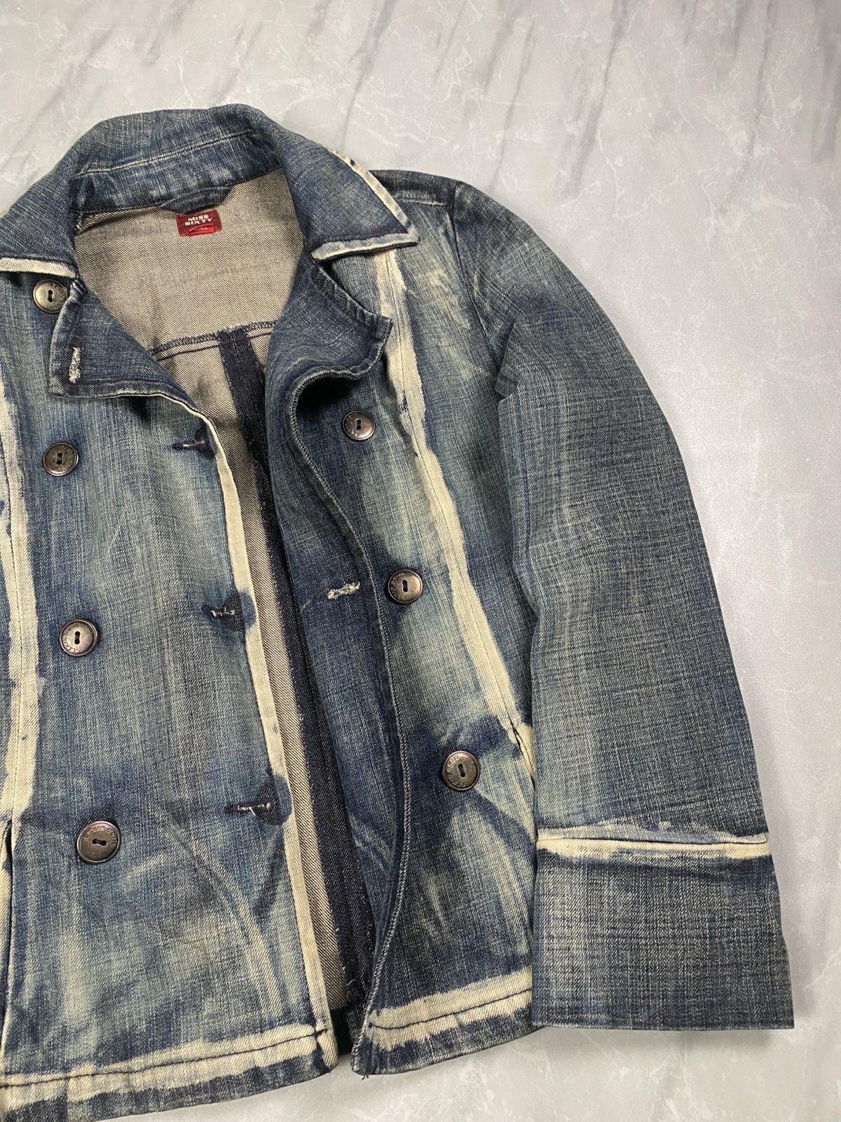 Miss Sixty Vintage Miss Sixty Italy Denim Biker Jacket Size S / US 4 / IT 40 - 3 Thumbnail