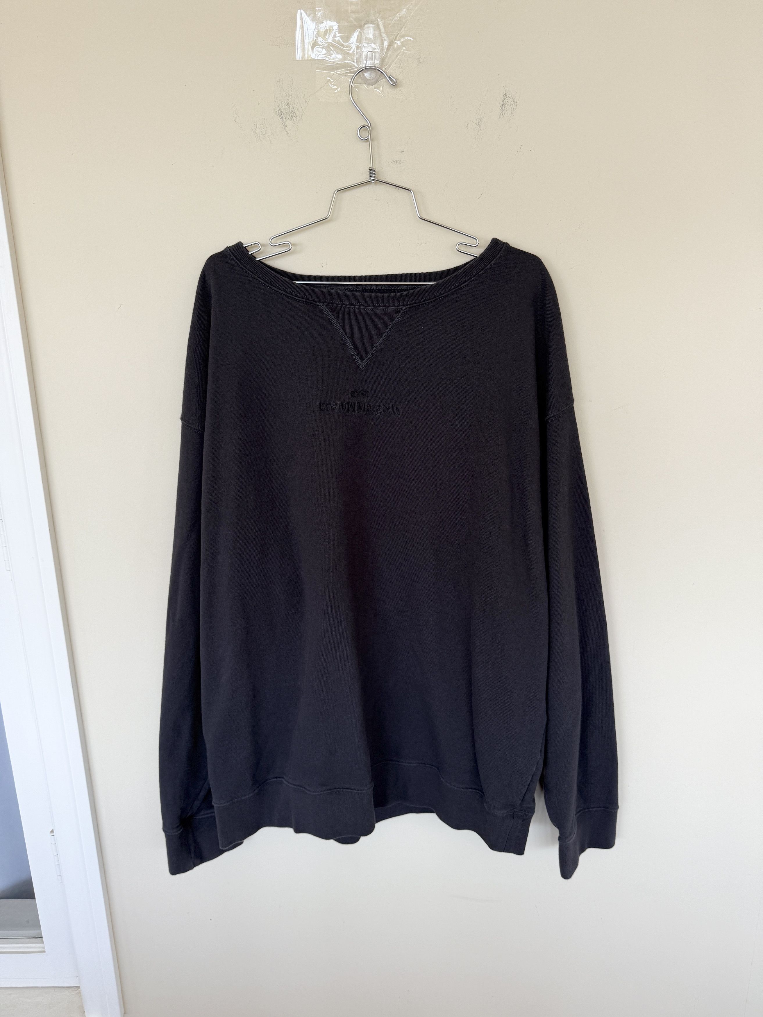 Maison Margiela Maison Margiela Logo Crewneck Size US XL / EU 56 / 4 - 3 Thumbnail