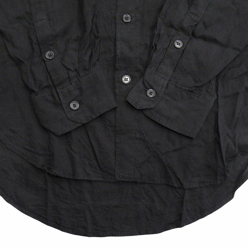Yohji Yamamoto YOHJI YAMAMOTO POUR HOMME scarf collar shirt Size US M / EU 48-50 / 2 - 4 Thumbnail