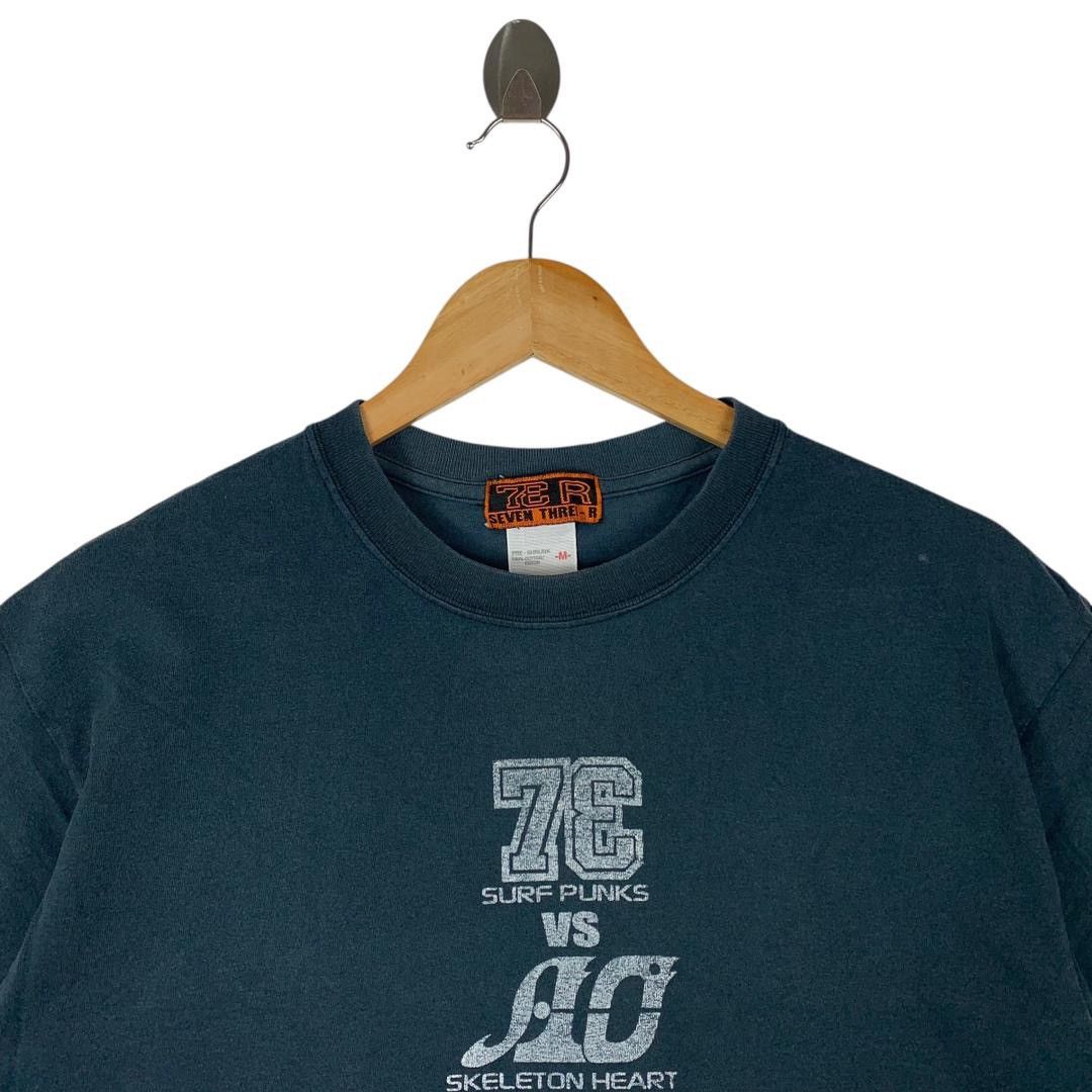 Seven 7 Vintage distressed SEVEN THREE R 73 surf punk japanese tee Size US M / EU 48-50 / 2 - 2 Thumbnail