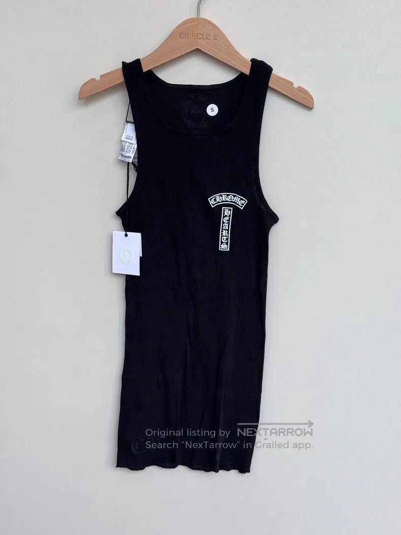 Chrome Hearts CHROME HEARTS Size S Black cross printed vest Size S / US 4 / IT 40 - 1 Thumbnail