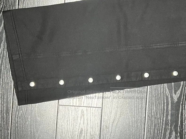 Rick Owens RICK OWENS 24FW Cotton Snap Pants. Size US 26 / EU 42 - 2 Thumbnail