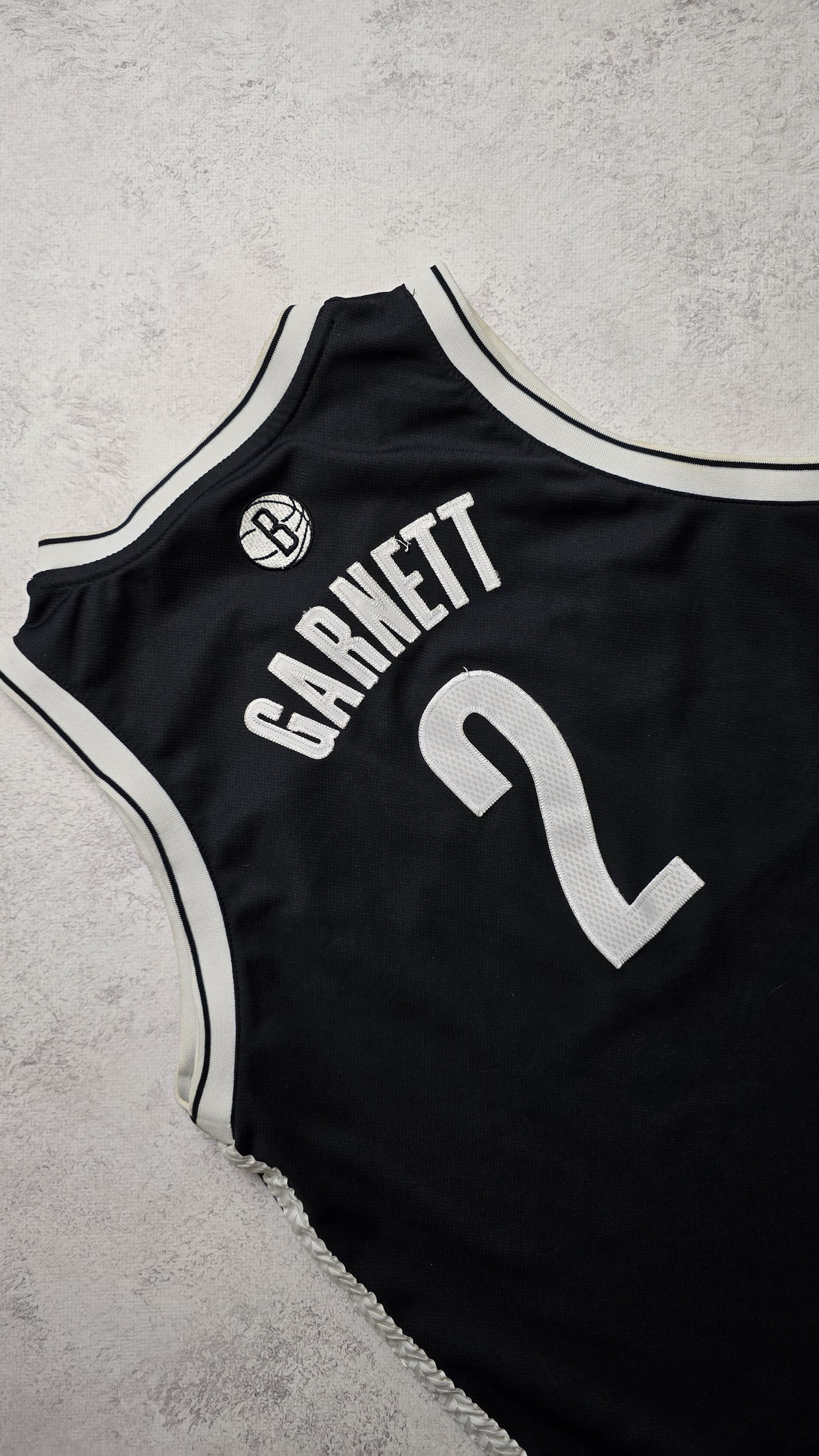 Adidas Kevin Garnett Brooklyn Nets Swingman Stitched Jersey Youth L Size US XS / EU 42 / 0 - 4 Thumbnail