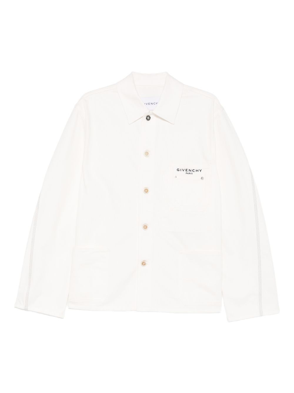 Givenchy DENIM COTTON JACKET Size US M / EU 48-50 / 2 - 1 Thumbnail
