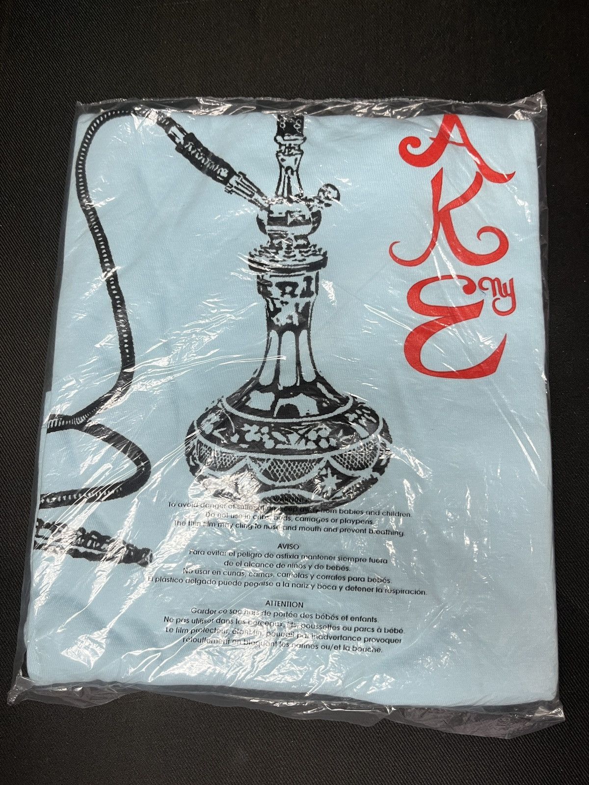Awake NY Awake NY Blue Hookah Tee Size US L / EU 52-54 / 3 - 3 Thumbnail