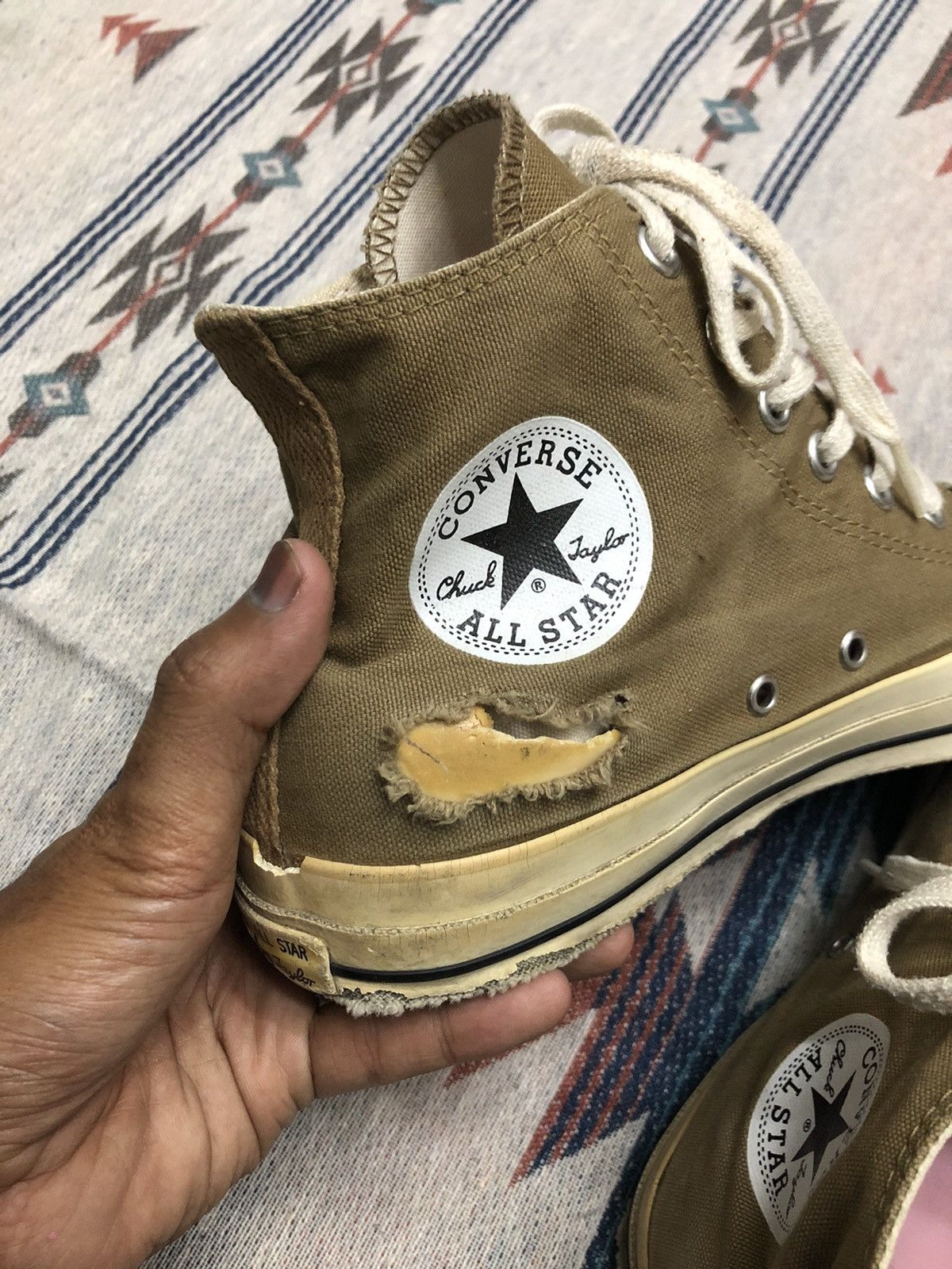 Converse TRASHED CONVERSE MARGERET HOWELL SHOES Size US 8 / EU 41 - 15 Thumbnail