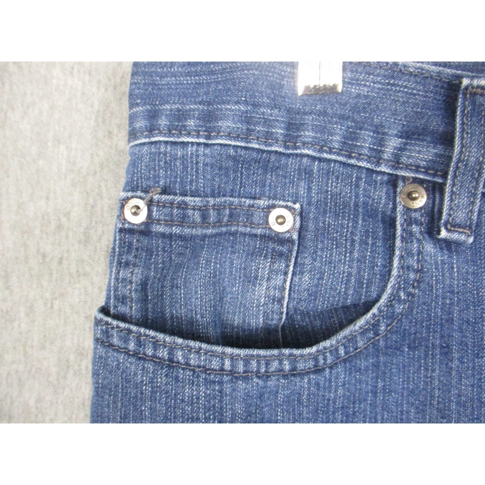Vintage OGGI Epic Carbon Jeans Mens 34x32 Blue Regular Fit Straight Denim Medium Wash Size US 34 / EU 50 - 4 Thumbnail