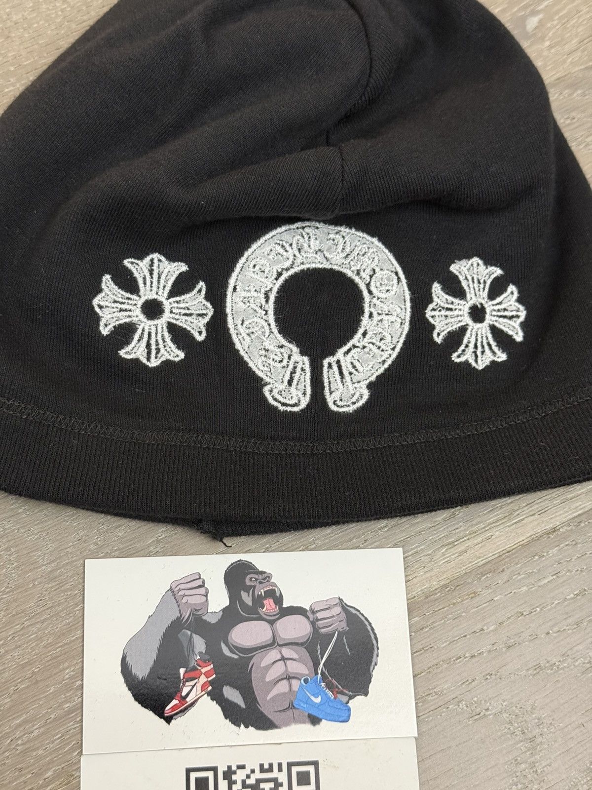 Chrome Hearts Chrome Hearts Skull Cap Horseshoe Beanie Size ONE SIZE - 3 Thumbnail
