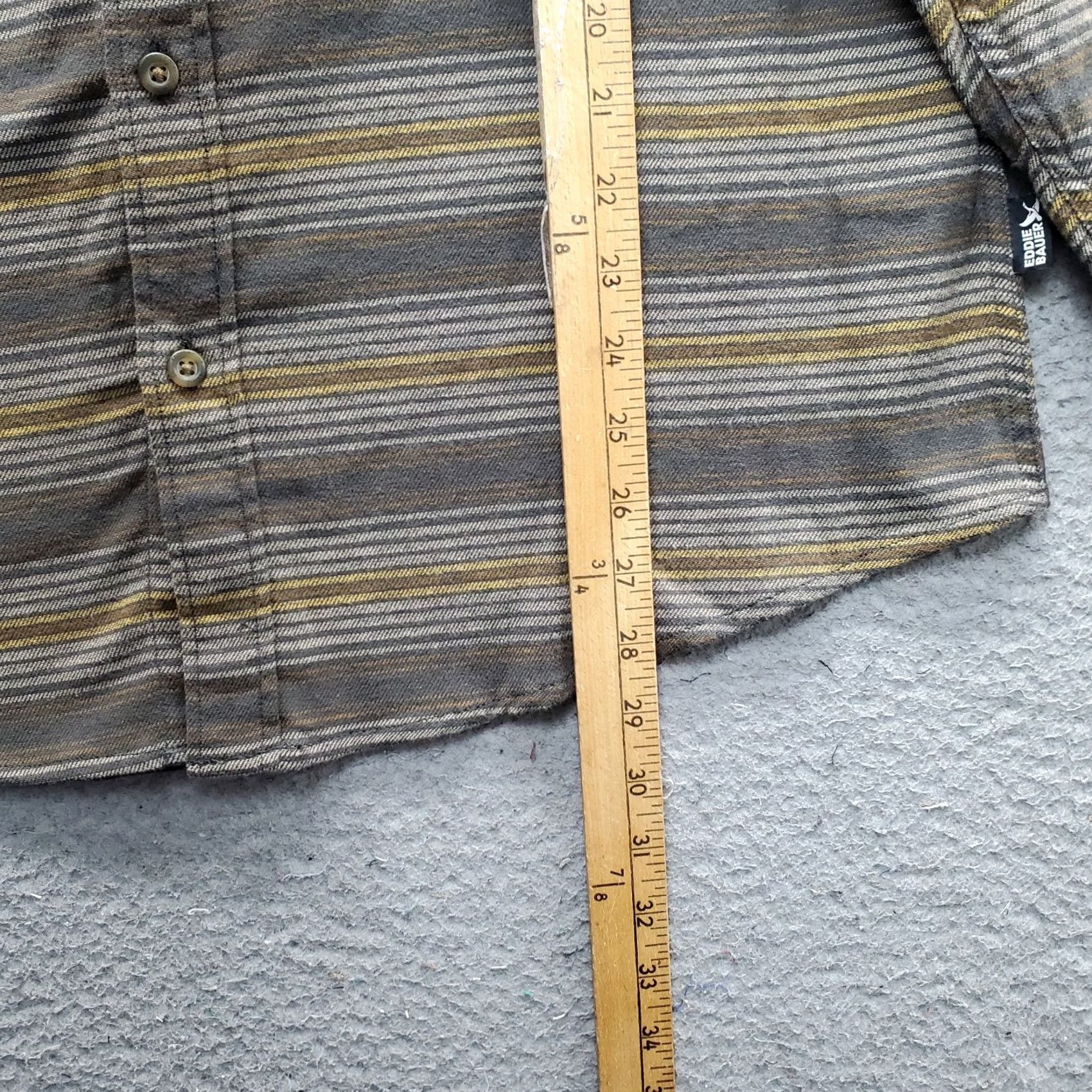 Eddie Bauer Eddie Bauer Flannel Shirt Mens L Multi Striped Long Sleeve Collared Button Up Size US L / EU 52-54 / 3 - 3 Thumbnail