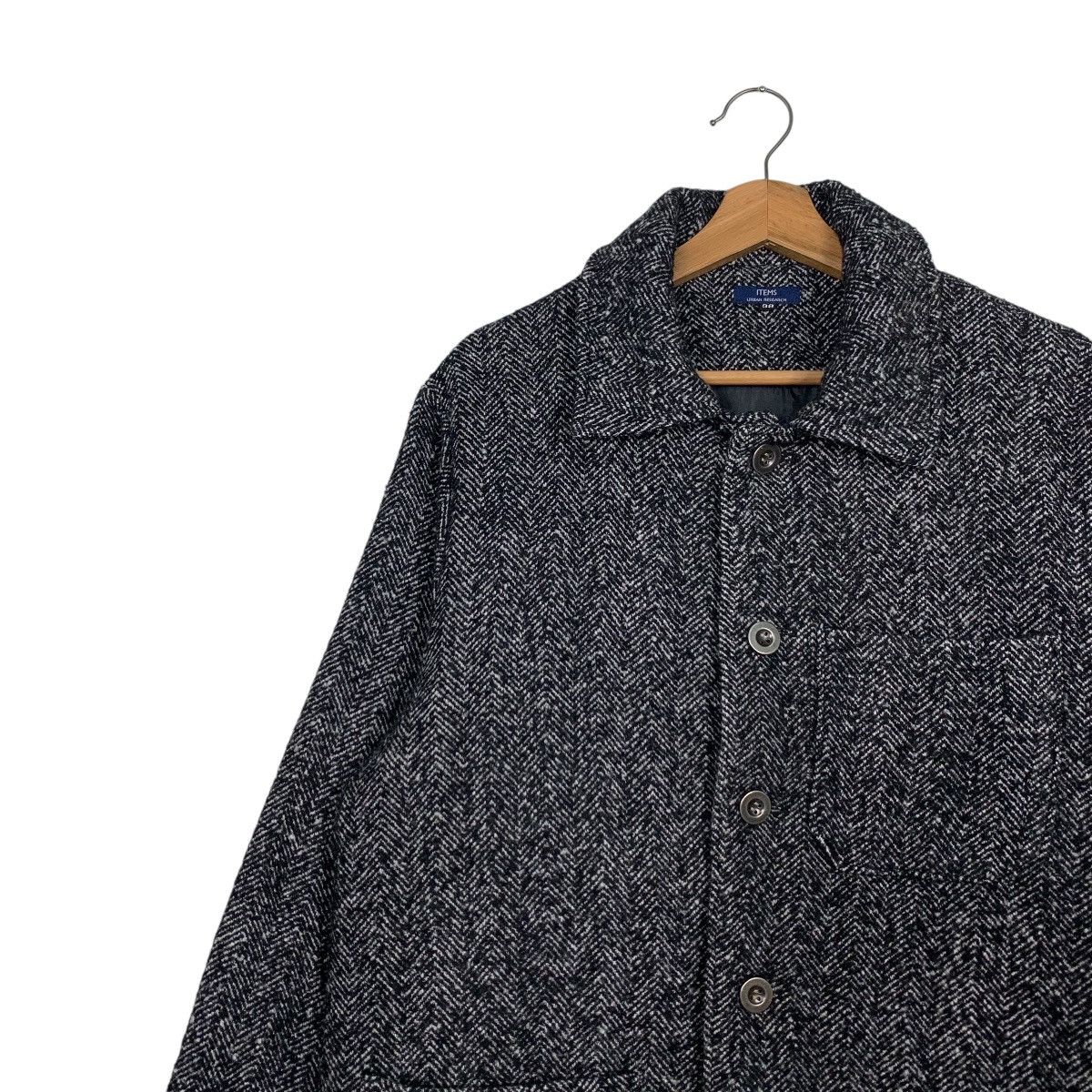 URBAN RESEARCH DOORS URBAN RESEARCH ITEMS Herringbone Jacket #2688-C120 Size US M / EU 48-50 / 2 - 6 Thumbnail