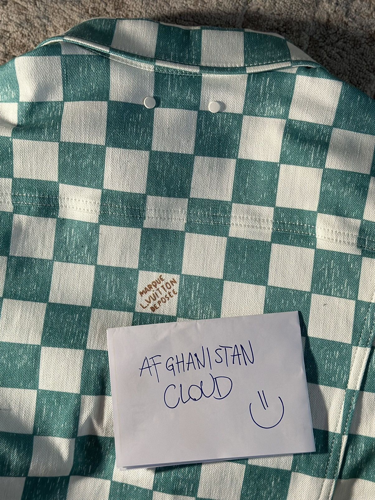 denim louis vuitton tablecloth