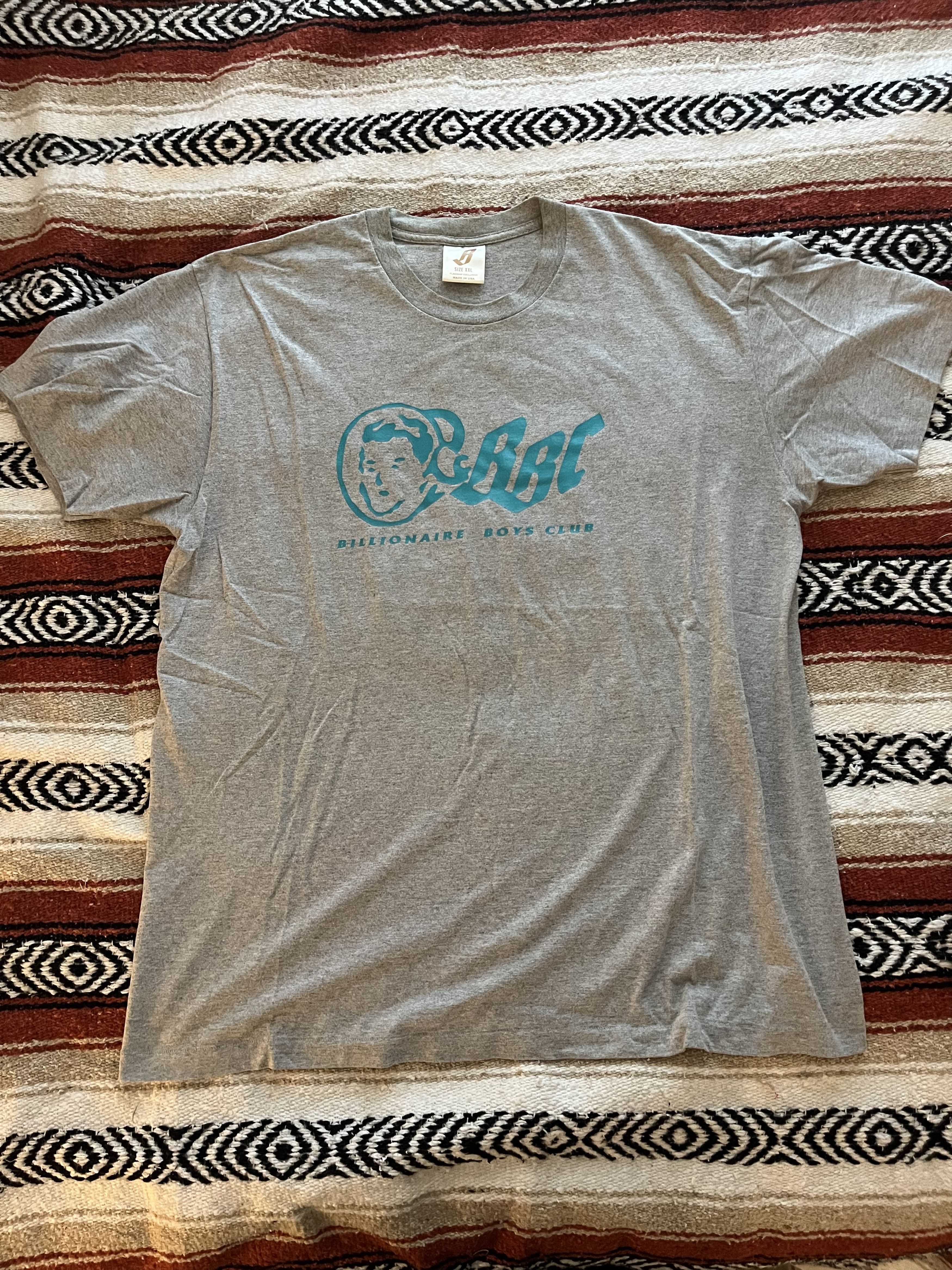 Billionaire Boys Club Billionaire Boys Club Grey Logo Tee (XXL) Size US XXL / EU 58 / 5 - 1 Thumbnail