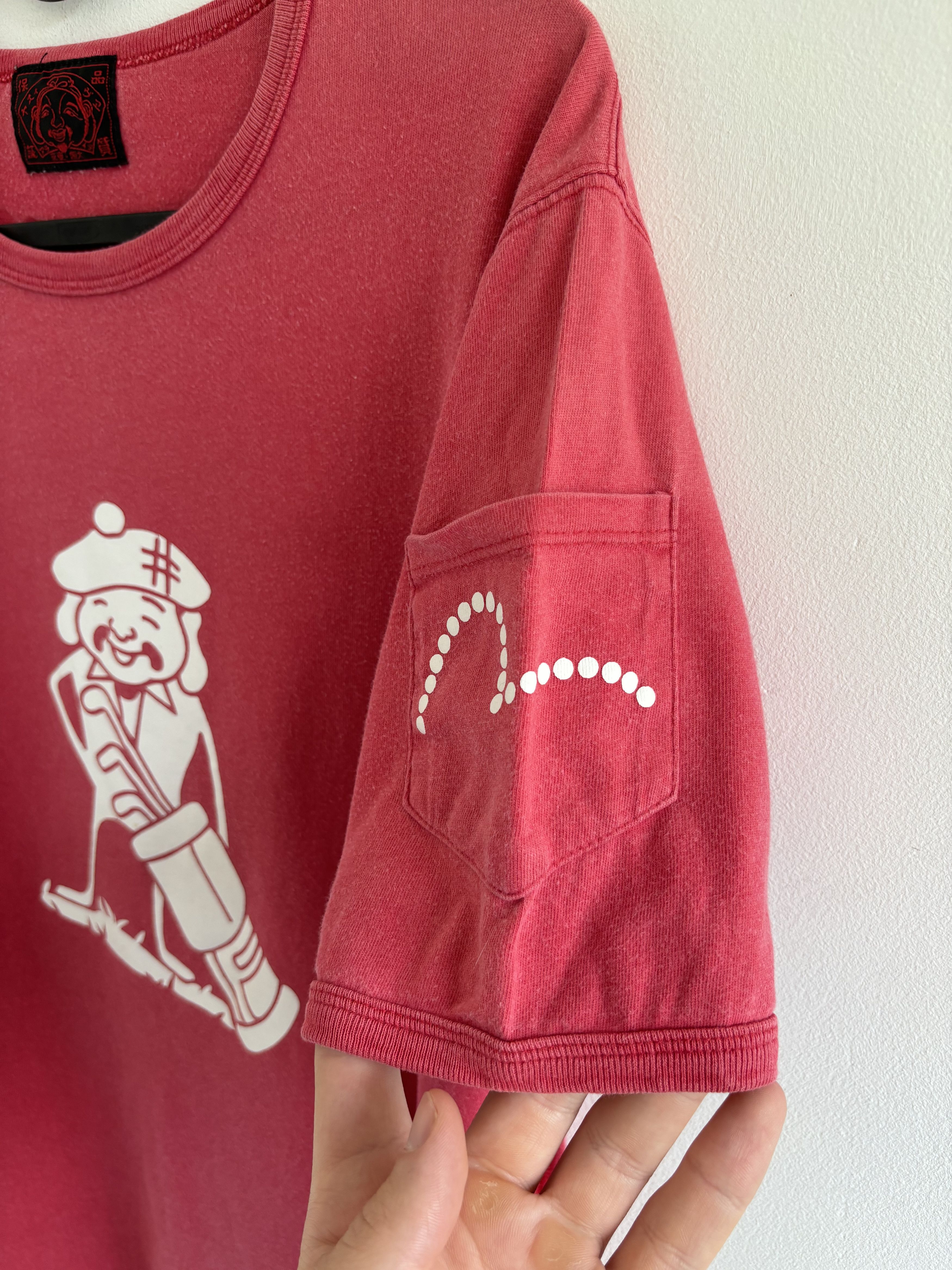 Evisu Vintage Evisu Eu Ed Golf Red Pocket Tee Size US M / EU 48-50 / 2 - 5 Thumbnail
