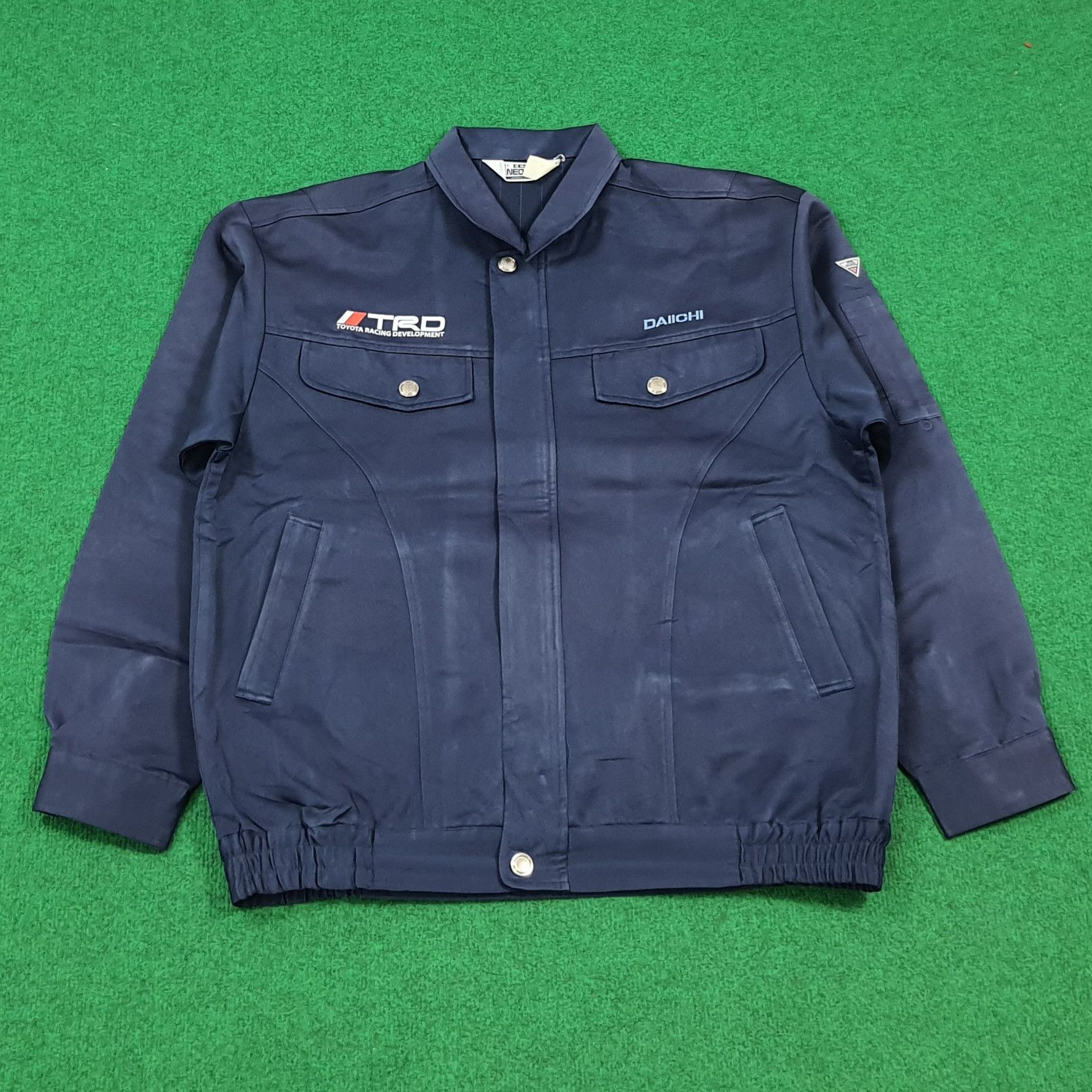 Japanese Brand Vintage TRD Toyota Racing Motorsports Custom Jacket C293N4 Size US L / EU 52-54 / 3 - 3 Thumbnail