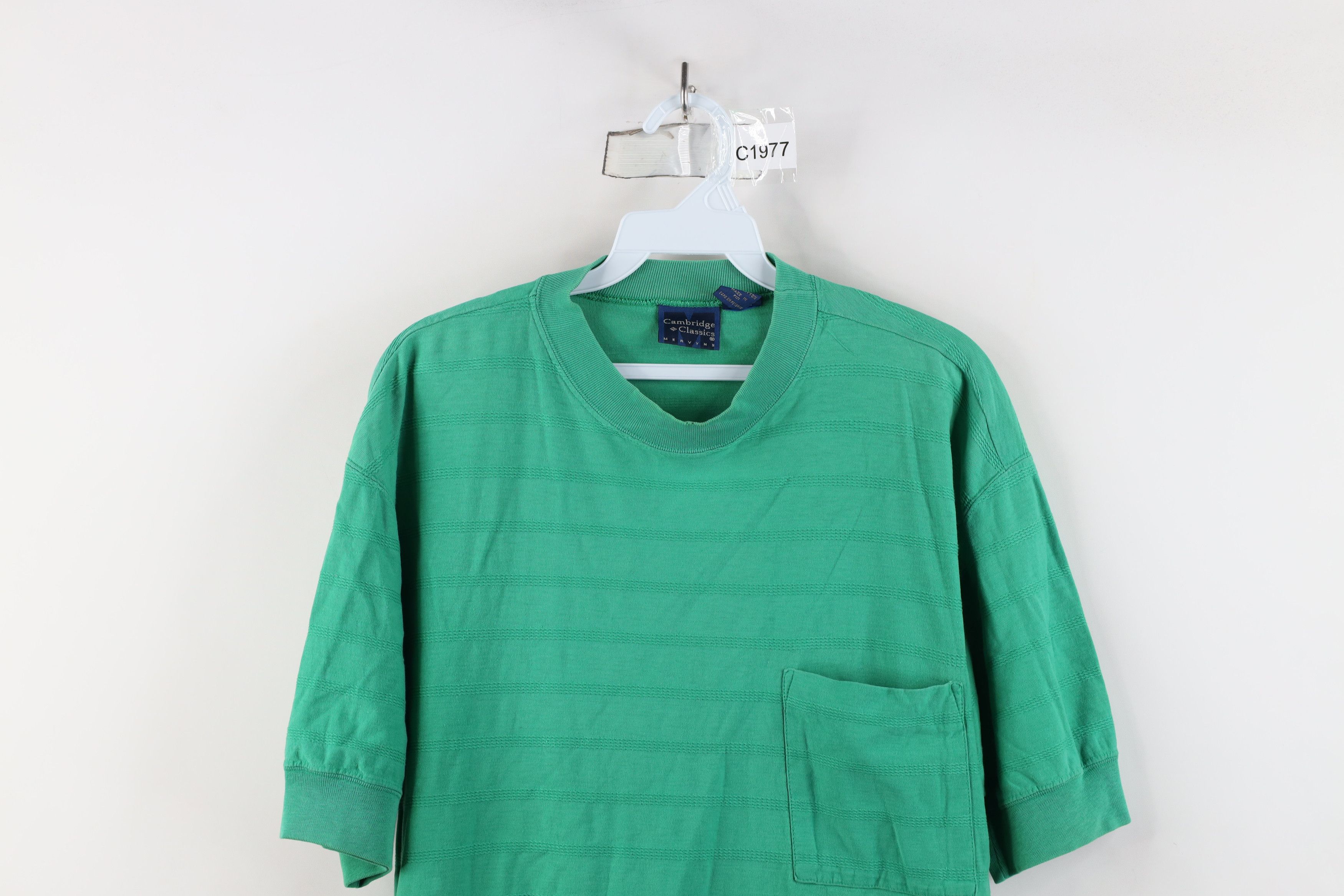 Vintage Vintage 90s Streetwear Striped Short Sleeve Ringer T-Shirt Size US M / EU 48-50 / 2 - 2 Thumbnail