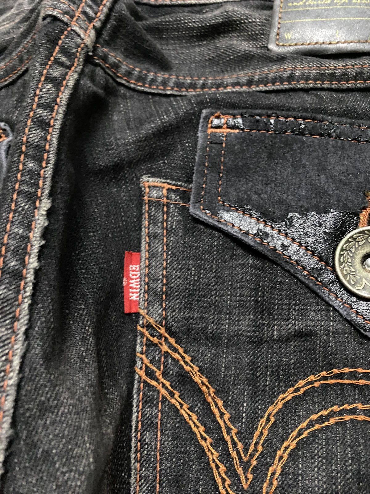 Edwin 💥Rare Vintage 90s Style Edwin Stone Washed Sick Faded Jean Size US 32 / EU 48 - 17 Thumbnail