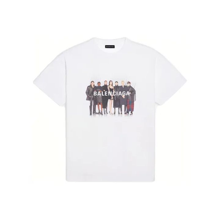 Balenciaga Balenciaga Graphic Logo Short Sleeve T-shirt for Men Size US S / EU 44-46 / 1 - 1 Thumbnail