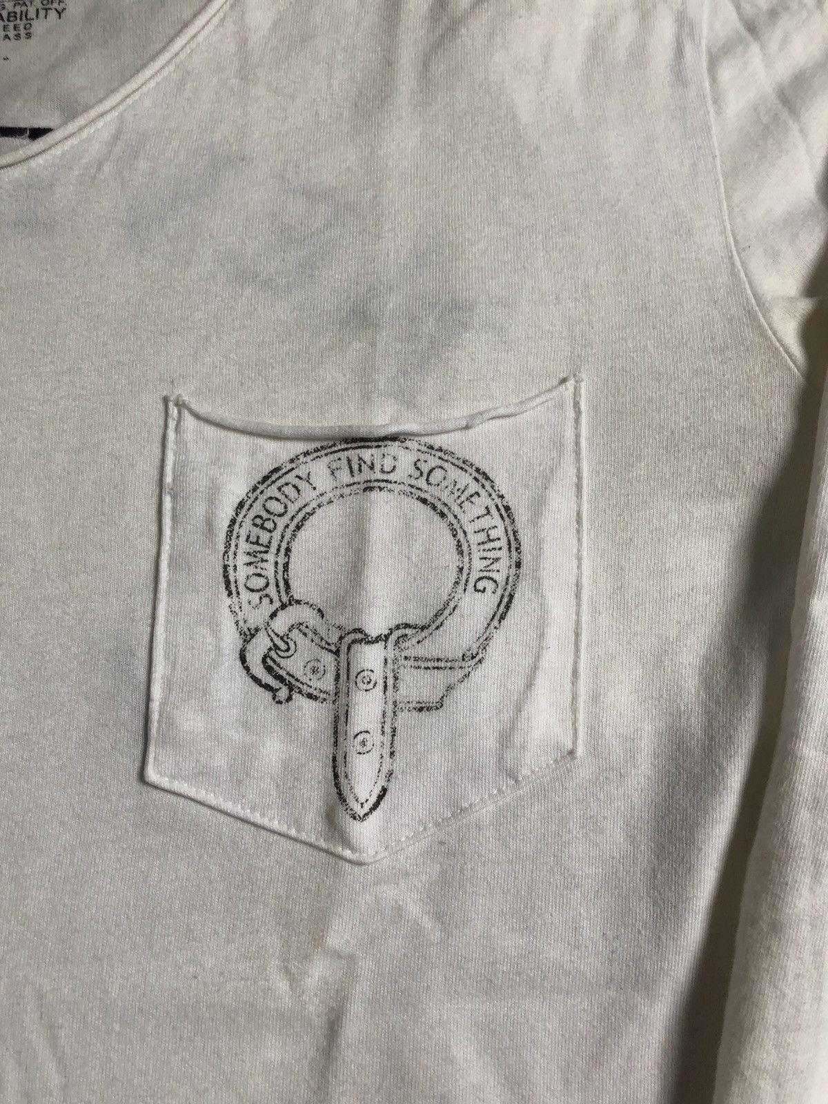 Vintage Vintage Stooge & Co Never Die Skulls V-neck Long Sleeve Tee Size US M / EU 48-50 / 2 - 3 Thumbnail