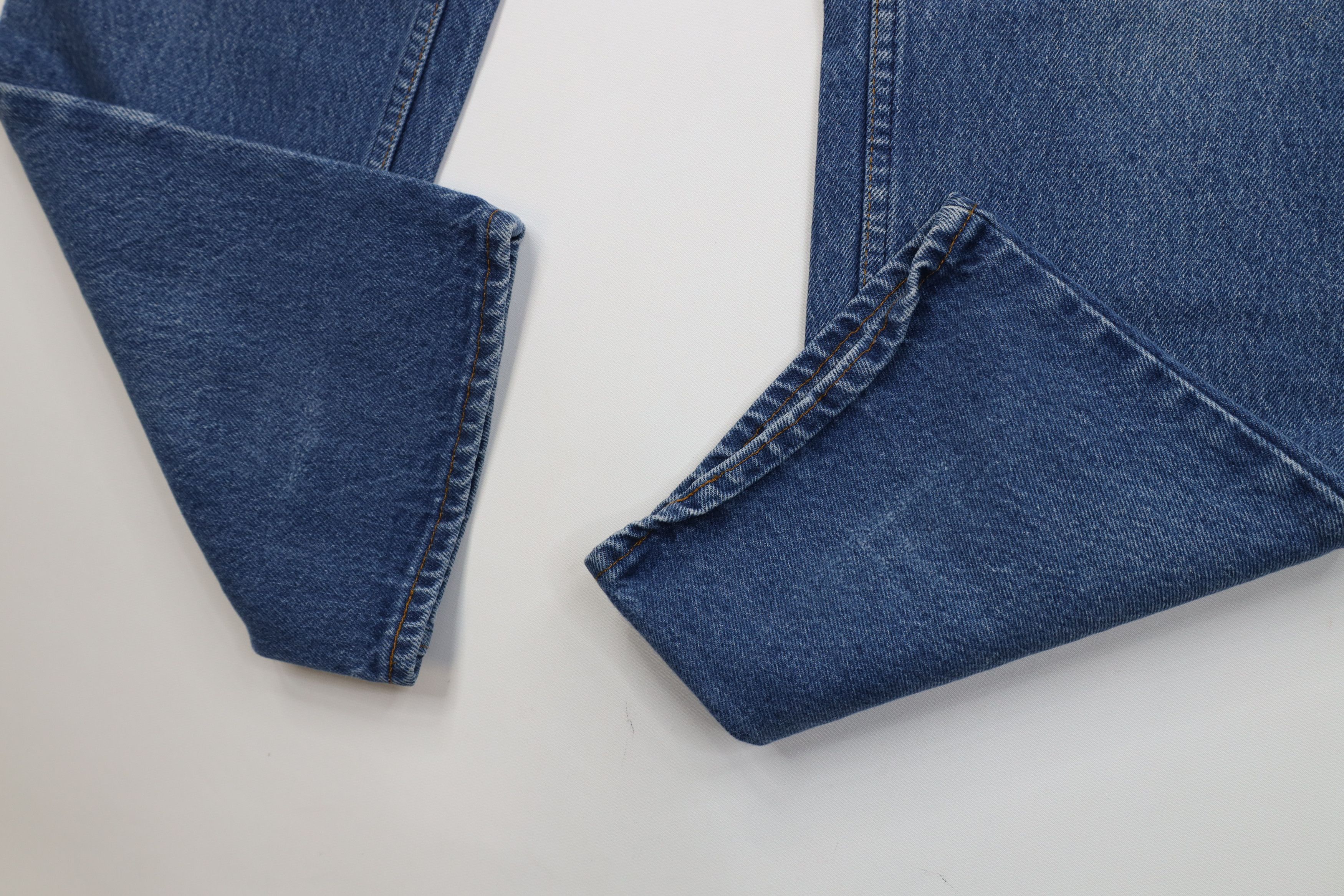 Vintage Vintage 70s Streetwear Straight Leg Denim Jeans Blue USA Size US 34 / EU 50 - 8 Thumbnail
