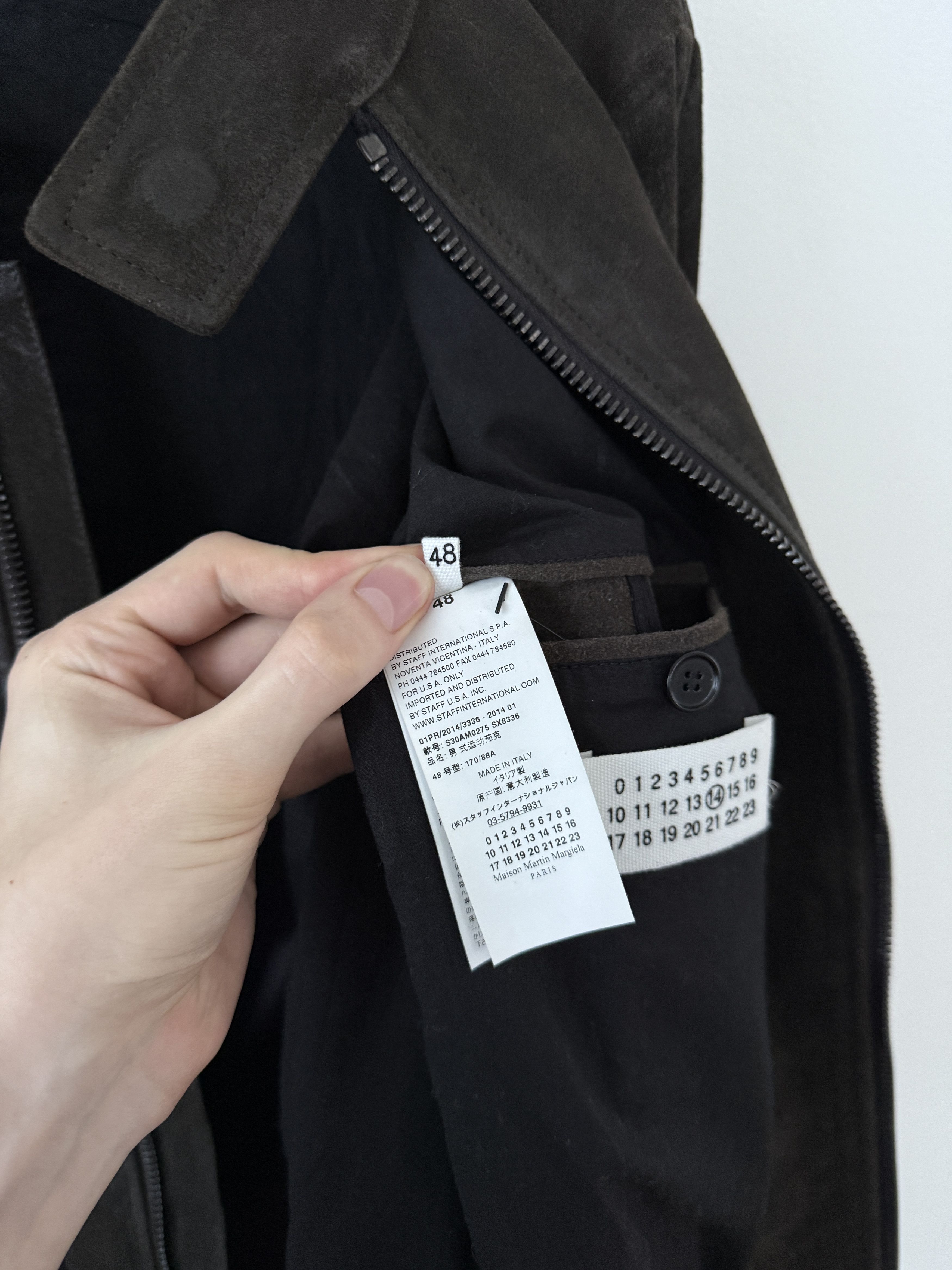 Maison Margiela 2014 5 Zip Leather Moto Jacket Size US M / EU 48-50 / 2 - 19 Thumbnail