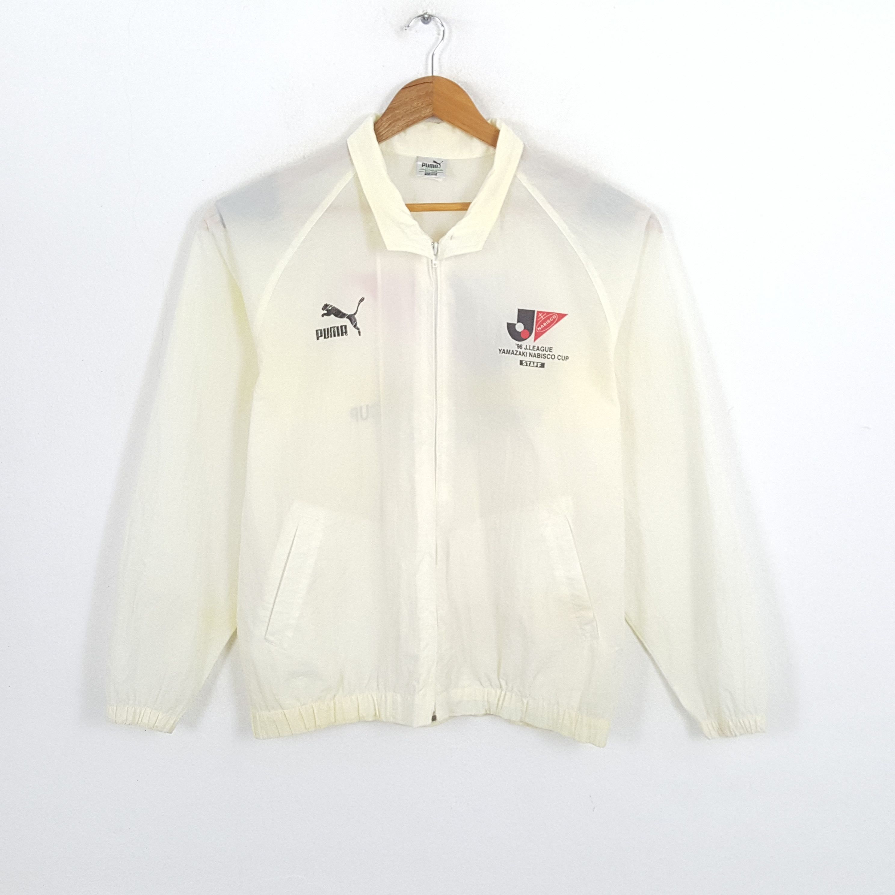 Japanese Brand × Puma × Vintage Vintage PUMA JAPAN LEAGUE 1996 Football Club Jacket Size US L / EU 52-54 / 3 - 3 Thumbnail
