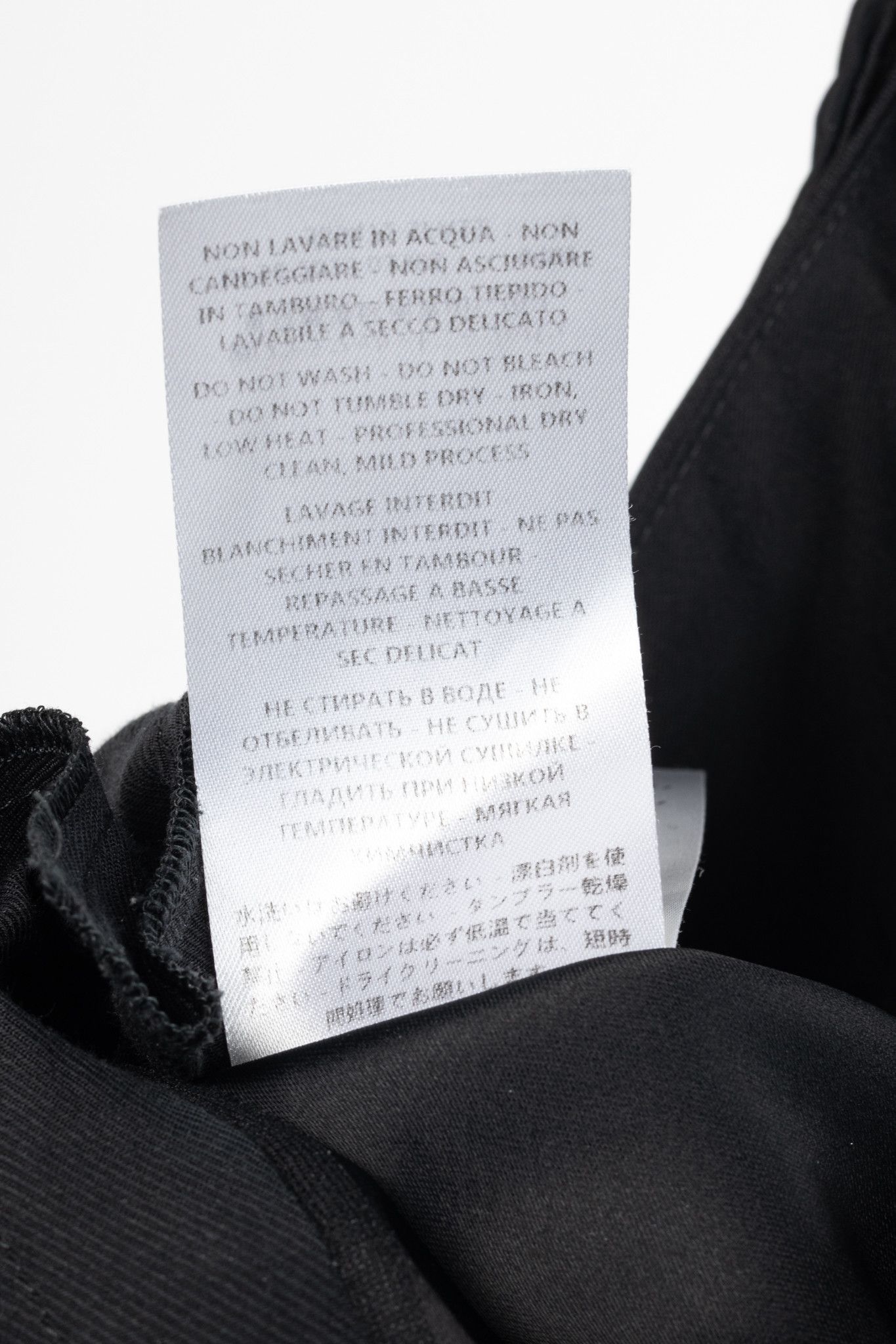 Stella McCartney Stella McCartney PF15 Layton Satin Draped-Ruffle Trousers Size 27" / US 4 / IT 40 - 9 Thumbnail