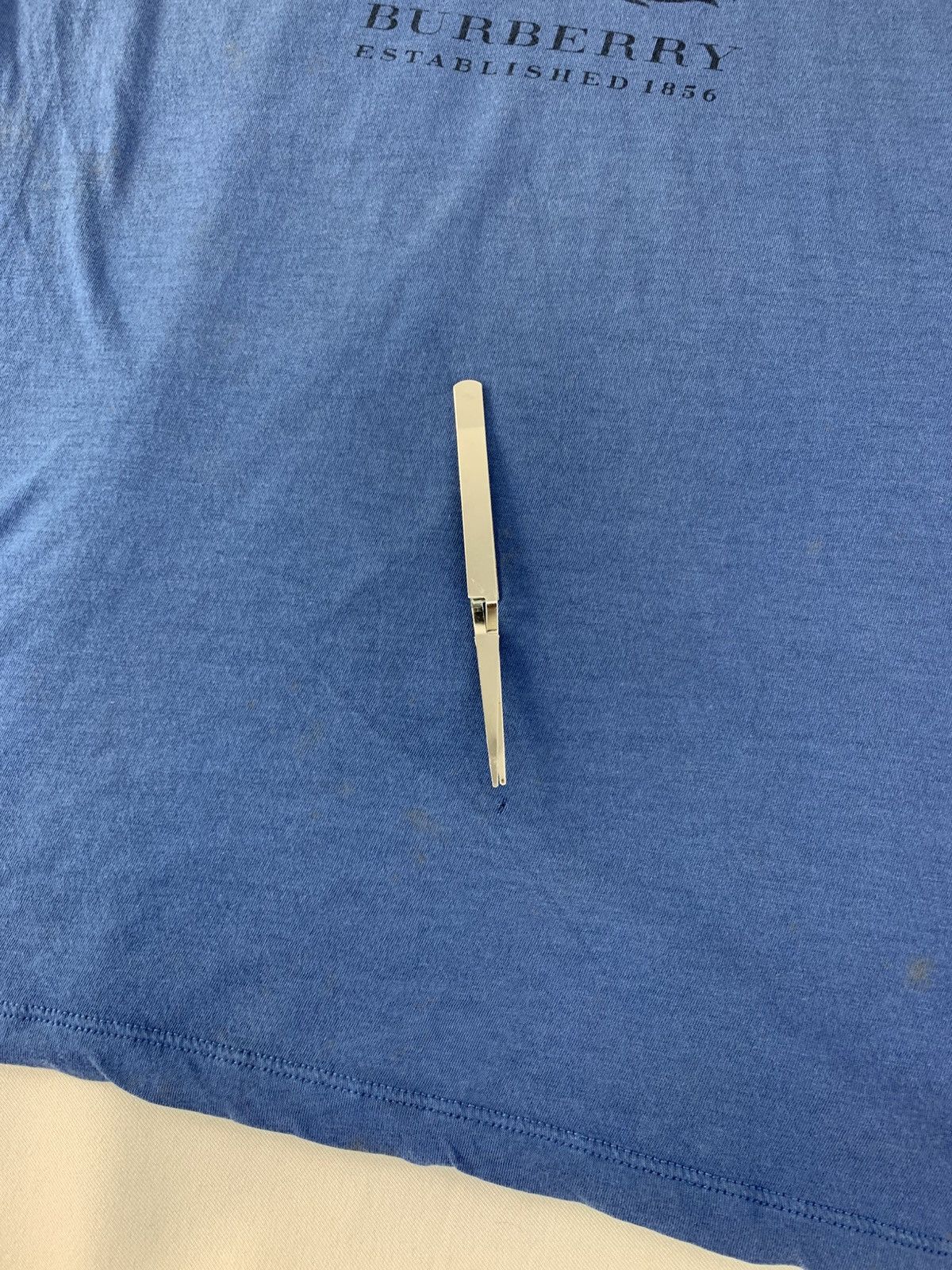 Burberry Burberry London Big Logo Crewneck Longsleeve printed Tee Size US S / EU 44-46 / 1 - 11 Thumbnail
