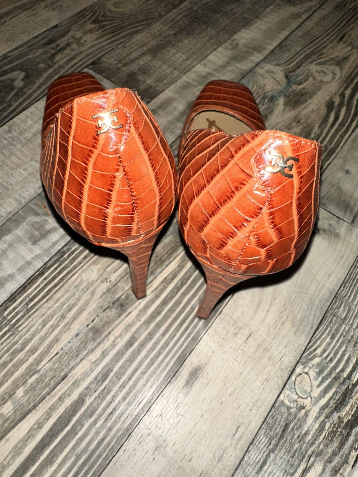 Sam Edelman SAM EDELMAN Beth Pump - Cinnamon Spice size 8 Size US 8 / IT 38 - 4 Thumbnail