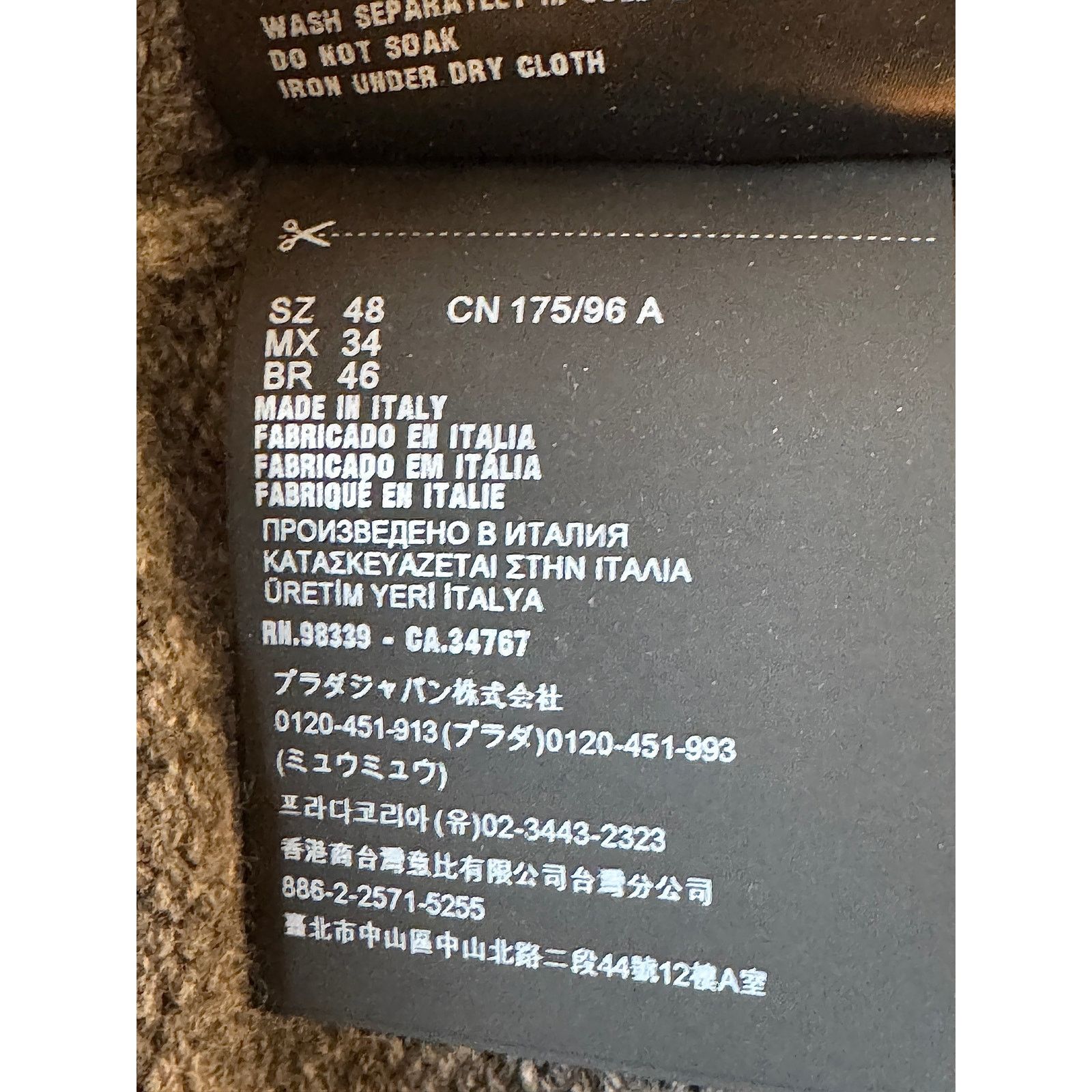 Prada Prada NWT FW 2022 Men's Grey Virgin Wool Pullover Size US M / EU 48-50 / 2 - 9 Thumbnail