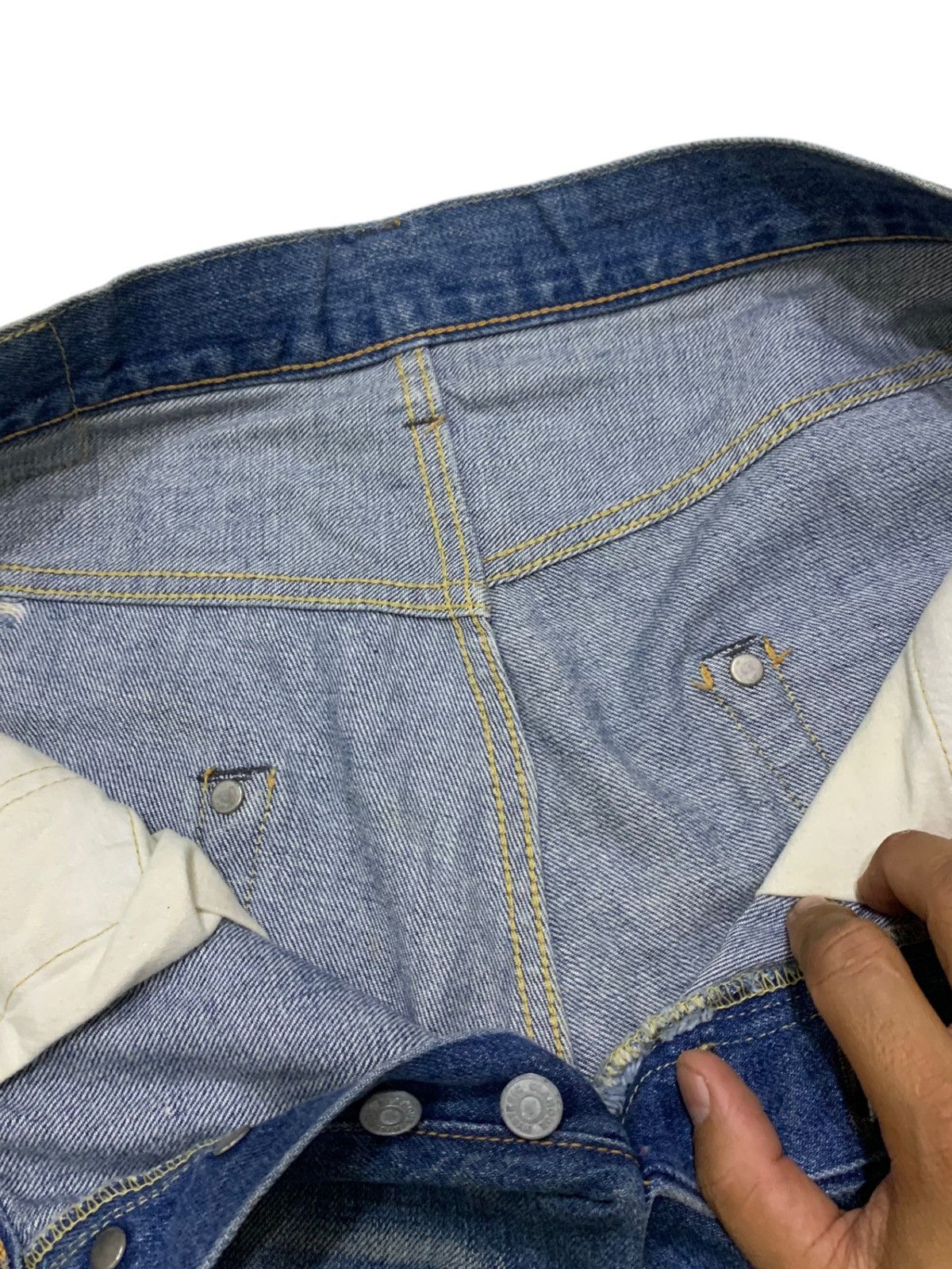 Hysteric Glamour HYSTERIC GLAMOUR DISTRESSED DENIM JAPANESE BRANDS JEANS Size US 34 / EU 50 - 17 Thumbnail