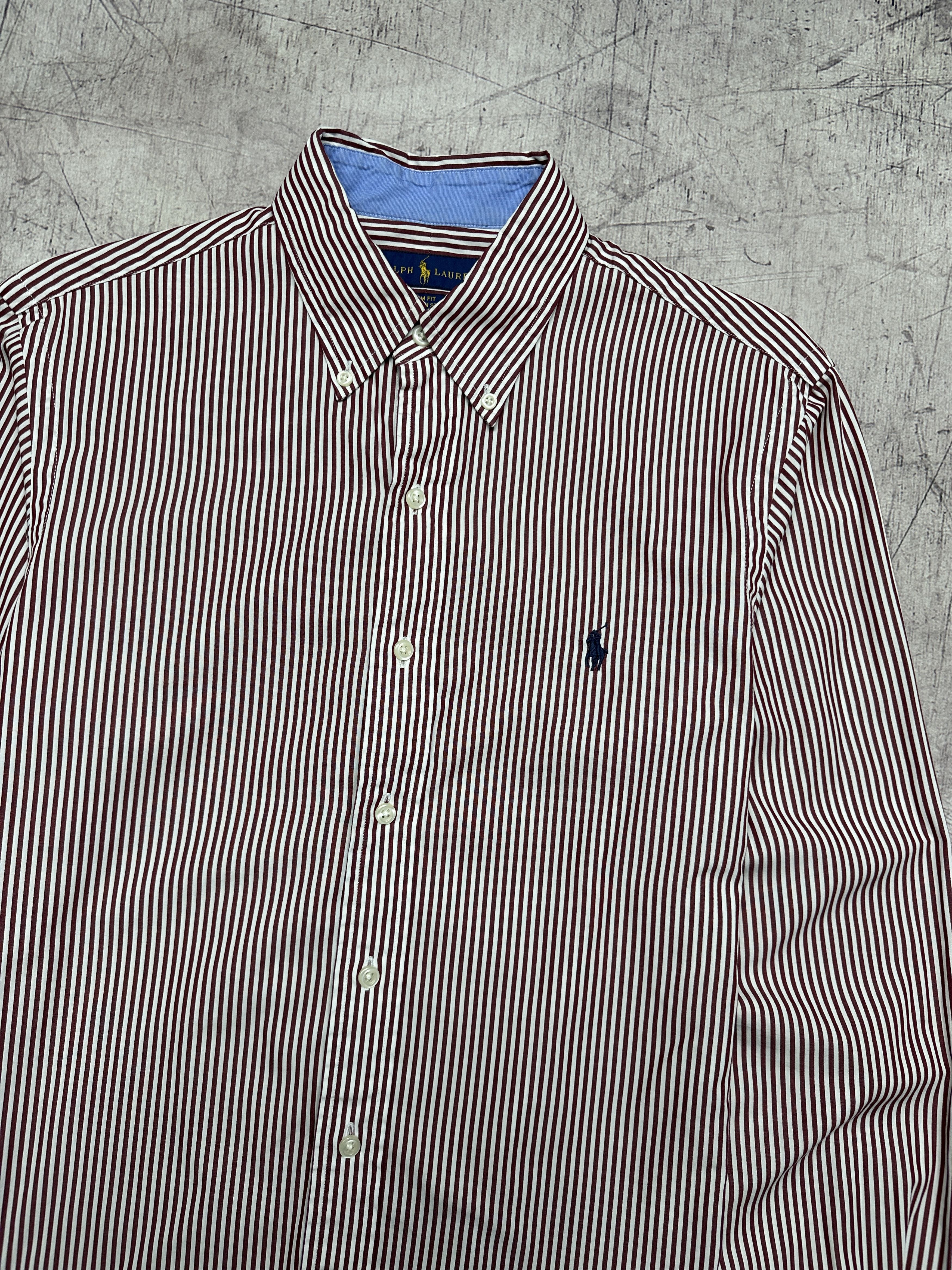 Polo Ralph Lauren Polo Ralph Lauren Mens Long Sleeve Striped Shirt Size US S / EU 44-46 / 1 - 2 Thumbnail