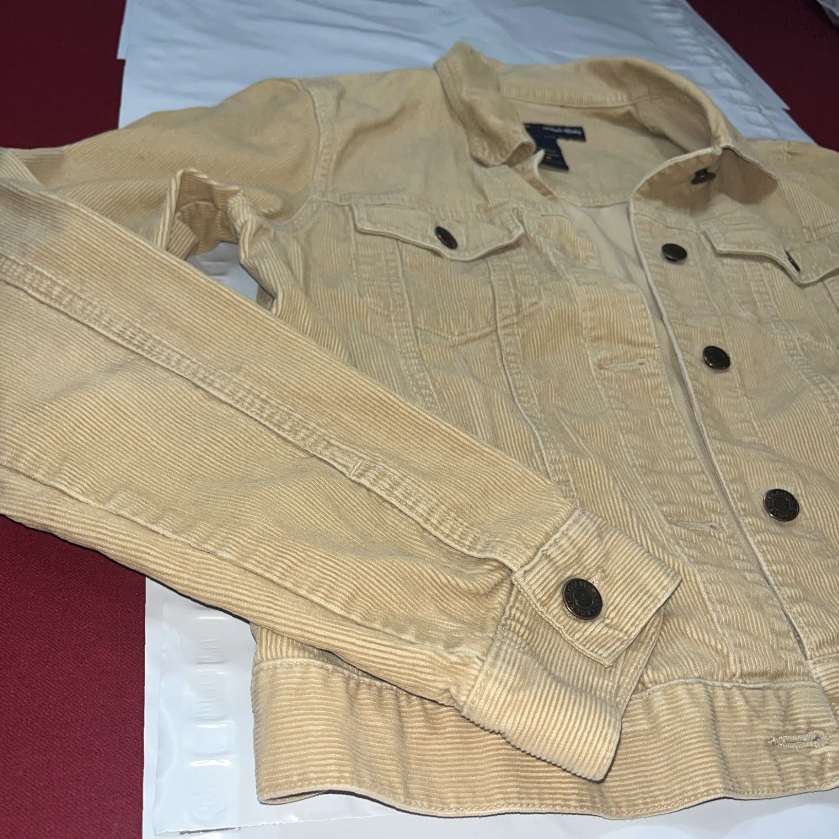 Abercrombie & Fitch VINTAGE Abercrombie & Fitch Tan Corduroy Jacket Button Front 90’s Western Womens M Size M / US 6-8 / IT 42-44 - 3 Thumbnail