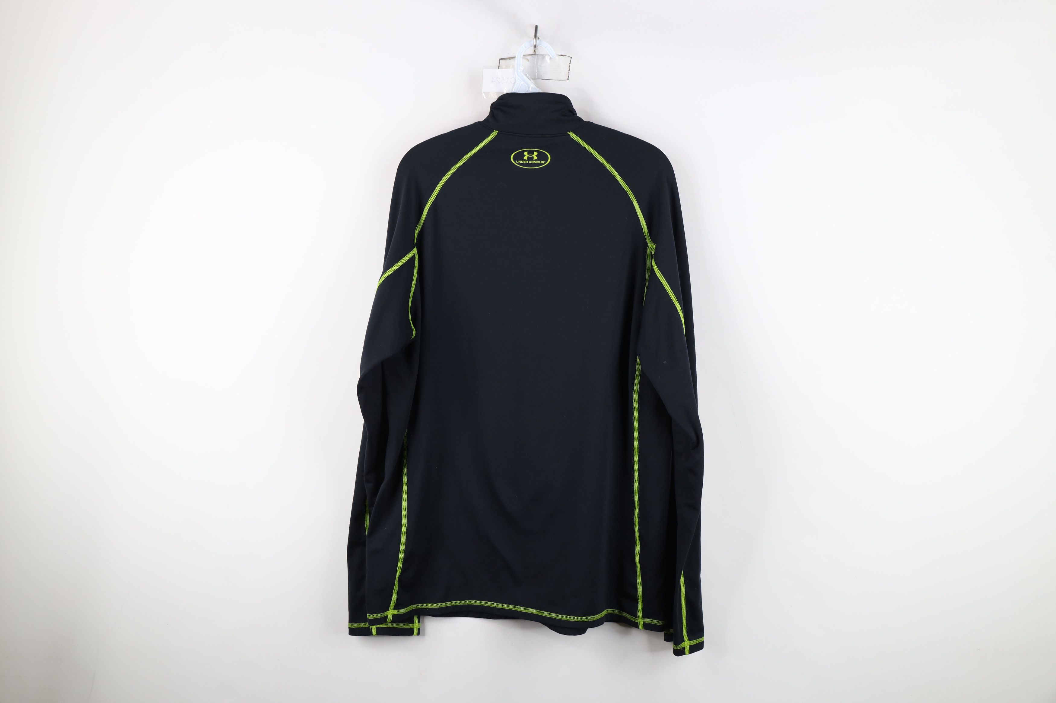 Under Armour × Vintage Under Armour Fleece Lined Half Zip Pullover Top Black Size US M / EU 48-50 / 2 - 11 Thumbnail