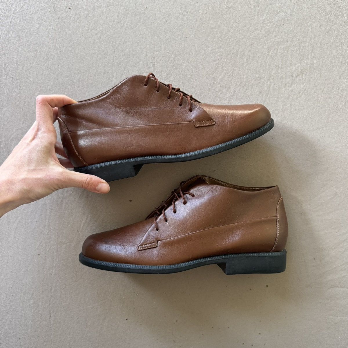Other Vintage Easy Spirit “Harvard” Leather Ankle Boots Size US 7.5 / IT 37.5 - 1 Thumbnail
