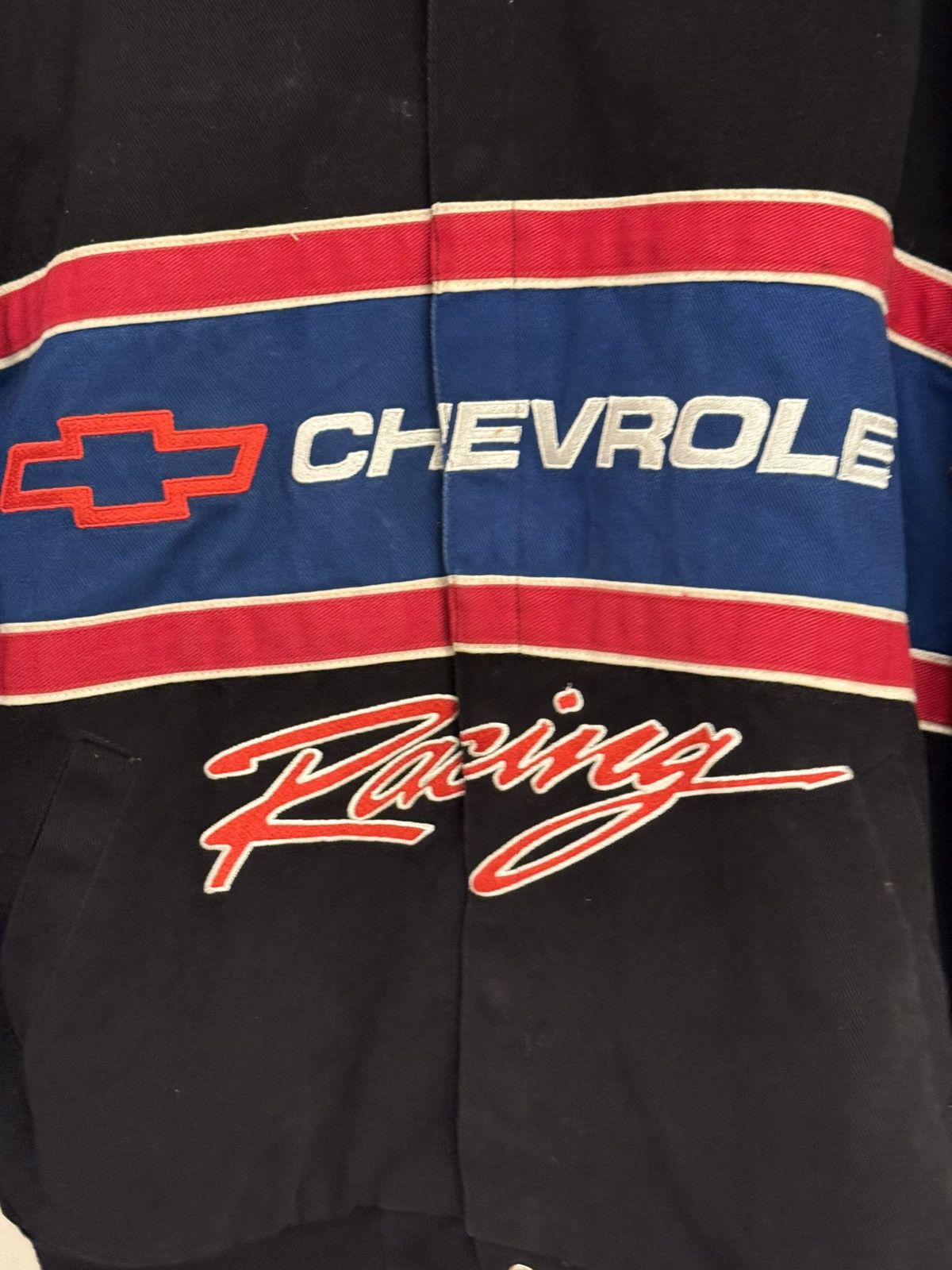 Jeff Hamilton Super Rare Jeff Hamilton Vintage Chevrolet Racing Jacket Size US XL / EU 56 / 4 - 6 Thumbnail
