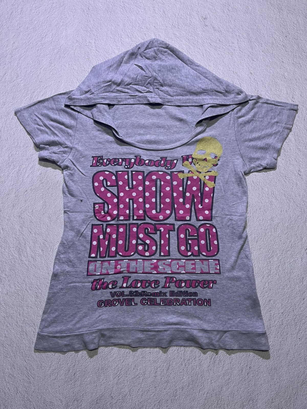 Japanese Brand Y2K TRPPYRL short sleeve tshirt hoodie style Size M / US 6-8 / IT 42-44 - 1 Thumbnail