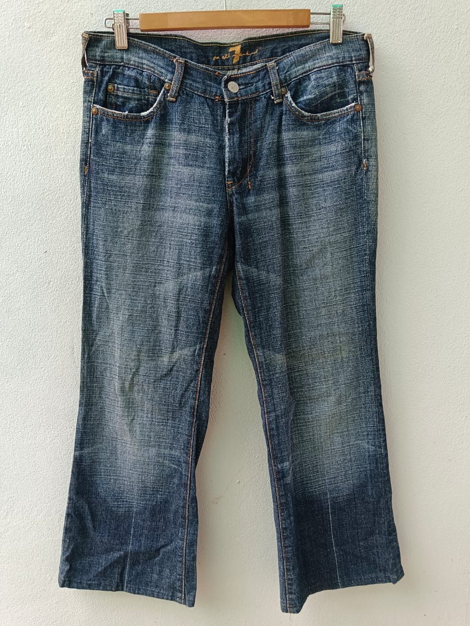 7 For All Mankind Wide legged jeans