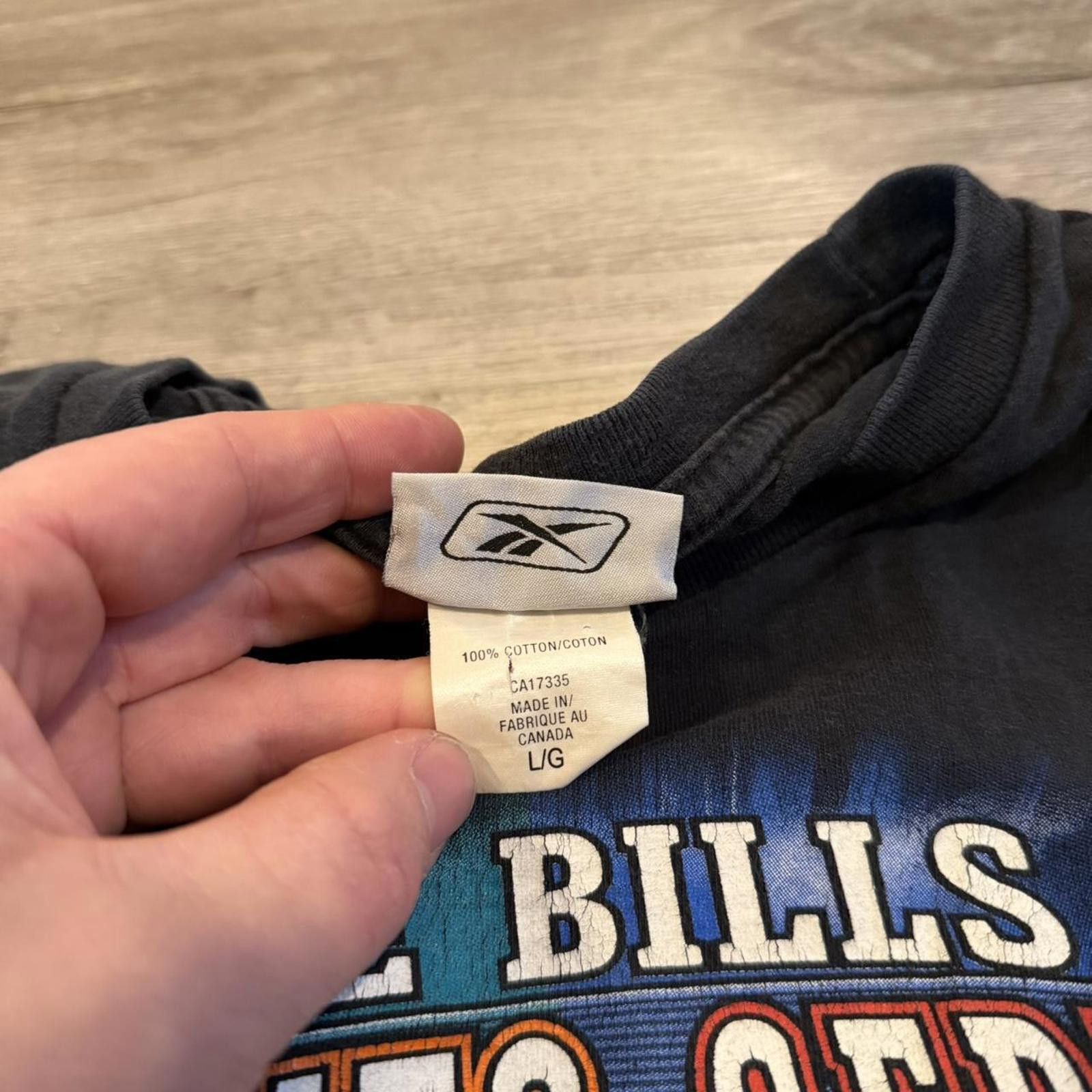 Reebok Vintage Toronto series buffalo bills Miami dolphins t shirt Size US L / EU 52-54 / 3 - 6 Thumbnail