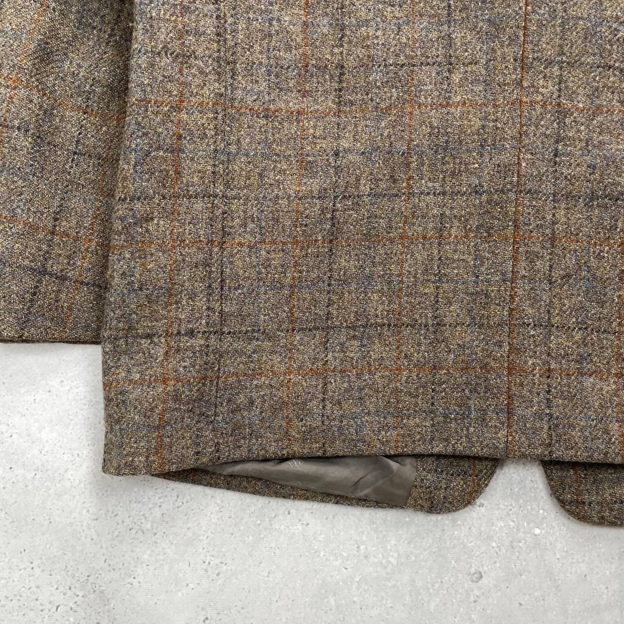 Harris Tweed Vintage Harris Tweed Walbusch Wool Blazer Gray Size 26 Size 48R - 21 Thumbnail