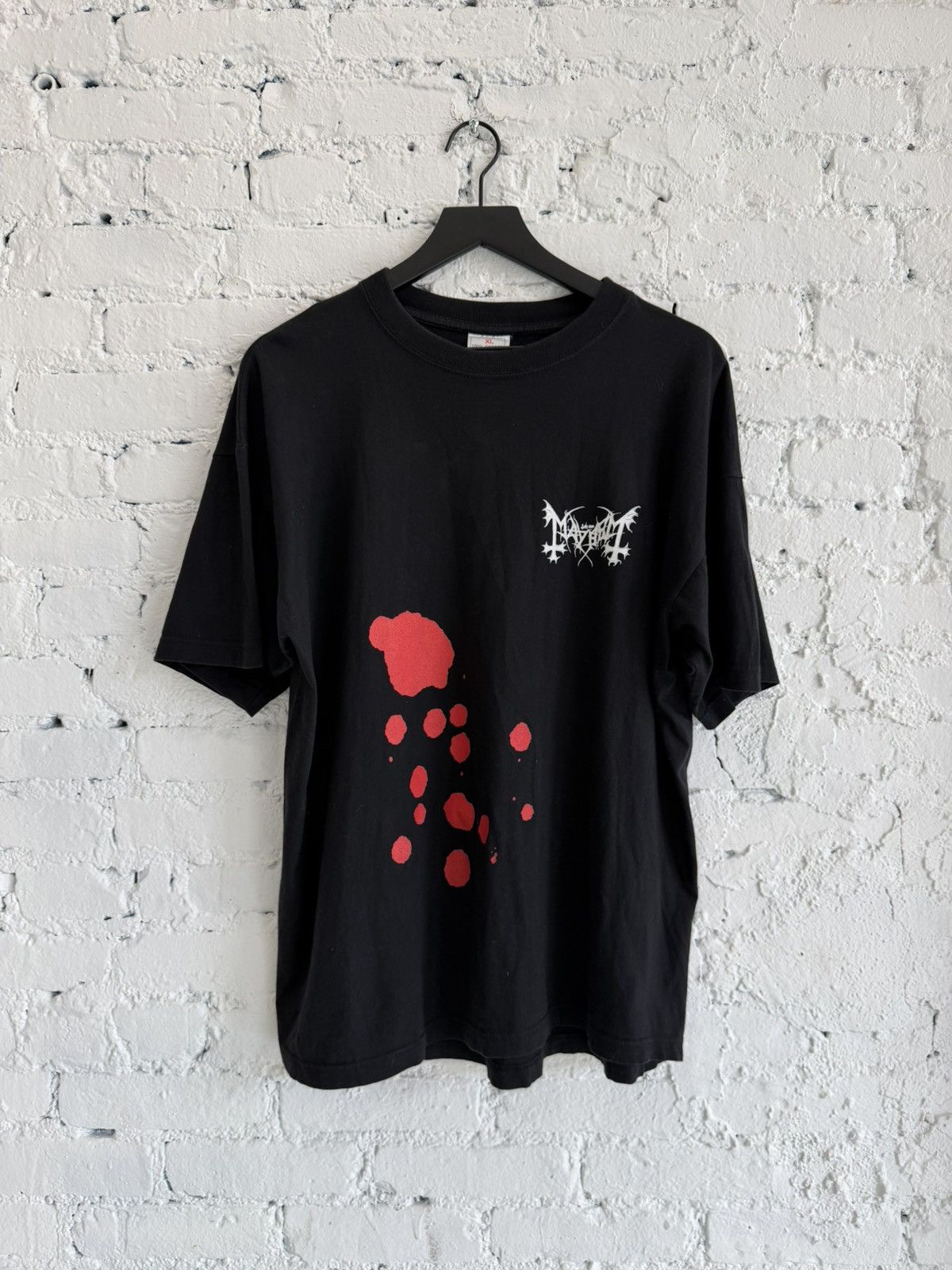 Vintage 2000 MAYHEM ‘GRAND DECLARATION OF WAR’ TEE Size US XL / EU 56 / 4 - 1 Thumbnail